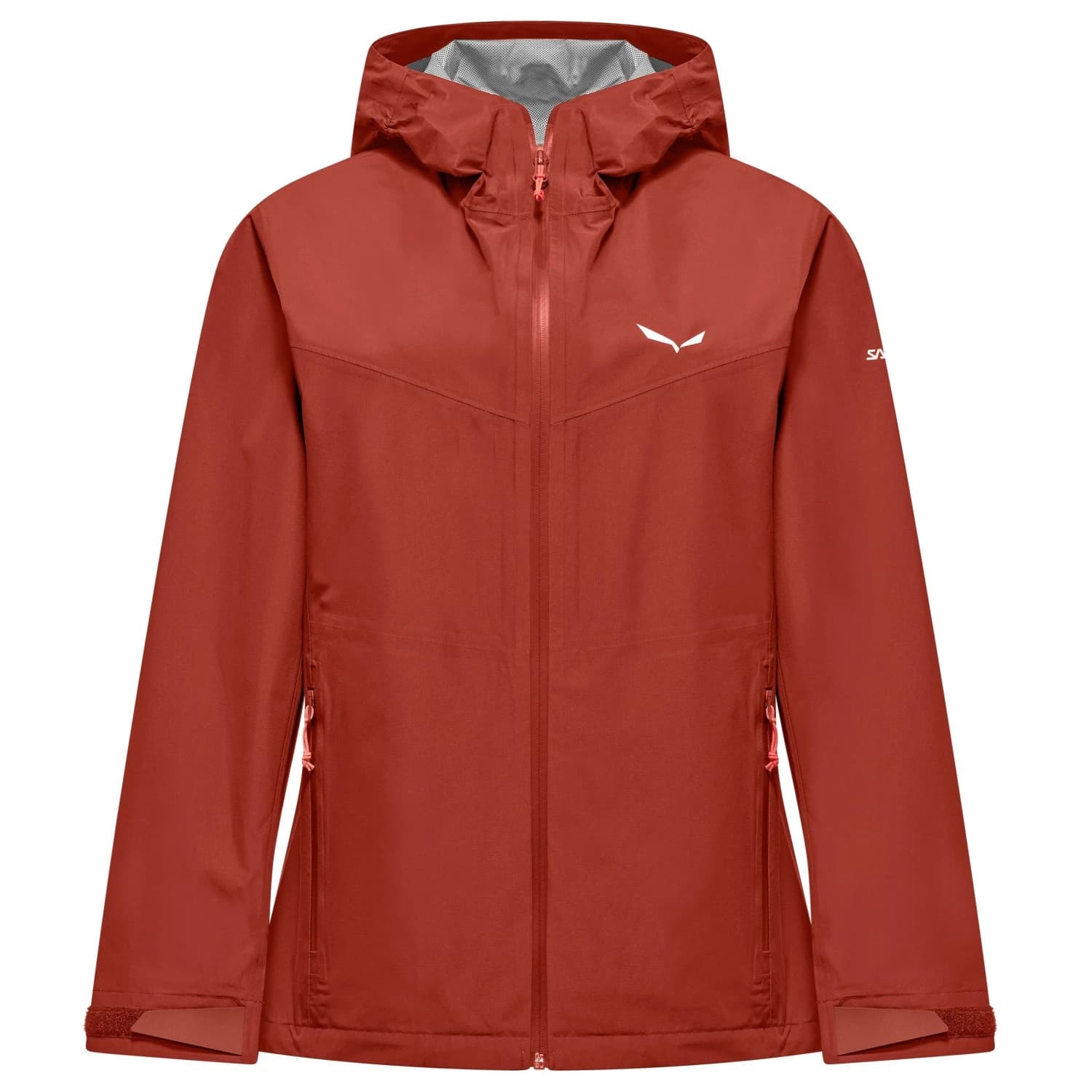 Дамско водоустойчиво яке Salewa Women's Puez Aqua 4 PowerTex 2.5L Jacket Waterproof jacket - Etruscan Red