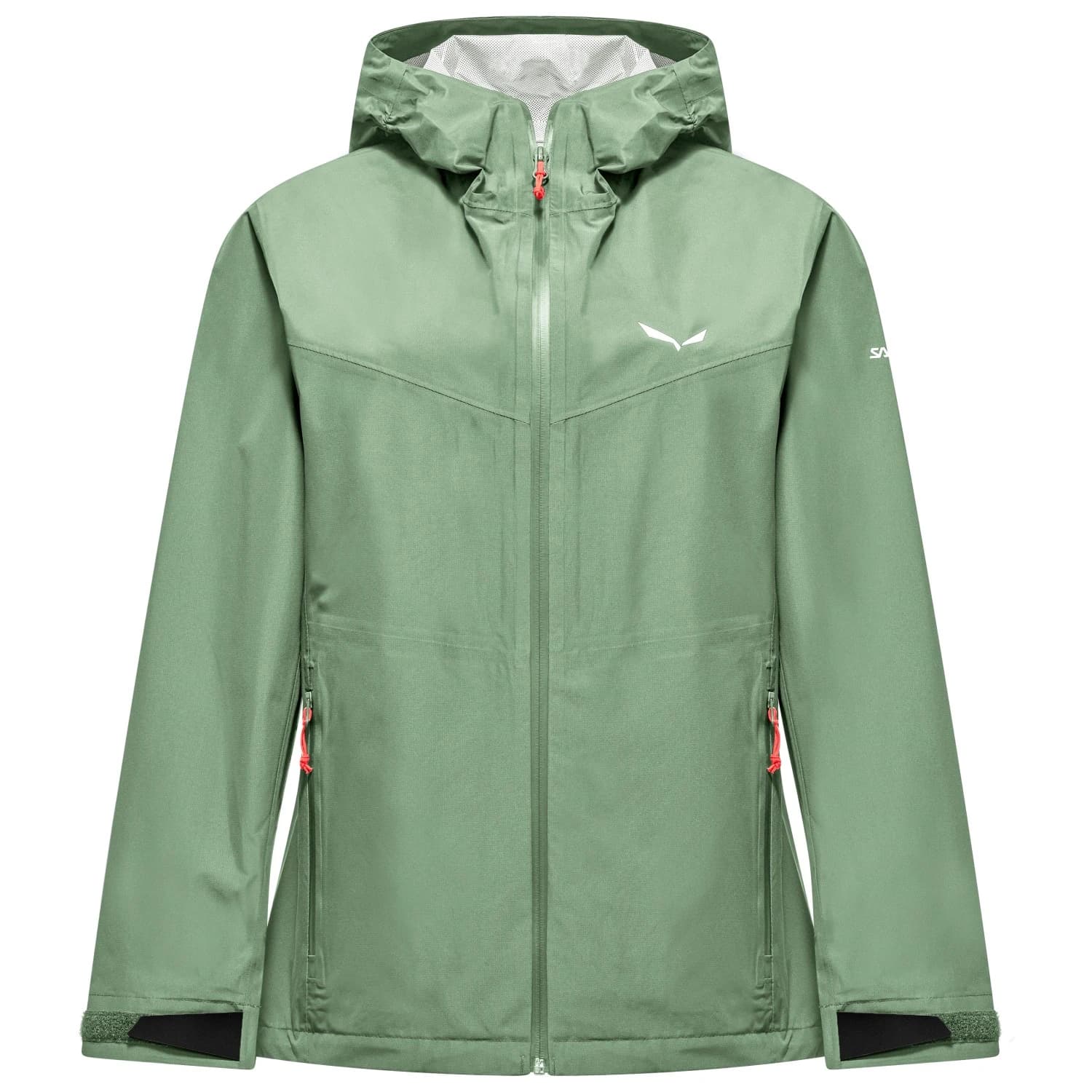 Дамско водоустойчиво яке Salewa Women's Puez Aqua 4 PowerTex 2.5L Jacket Waterproof jacket - Pastel Green