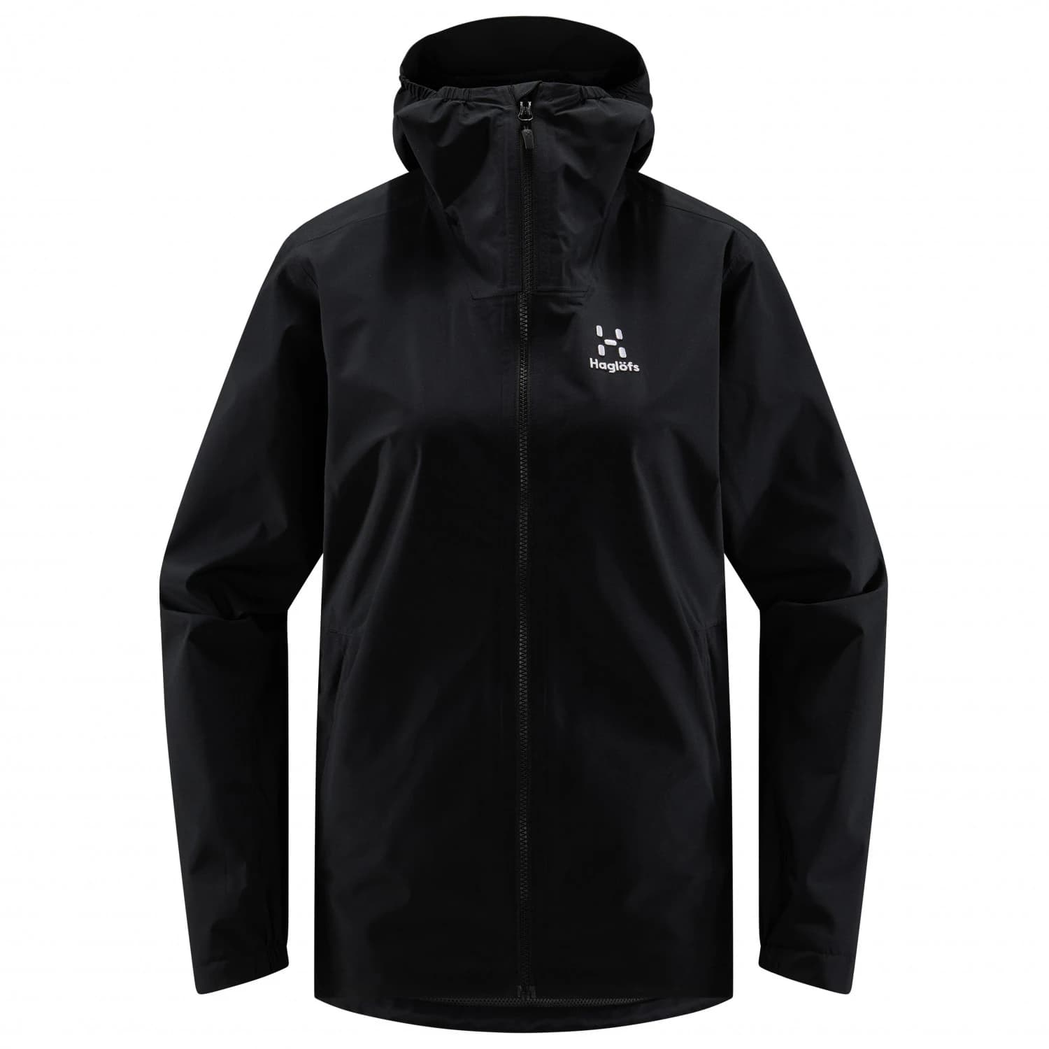 Дамско водоустойчиво яке Haglöfs Women's Korp Proof Jacket Waterproof jacket - True Black