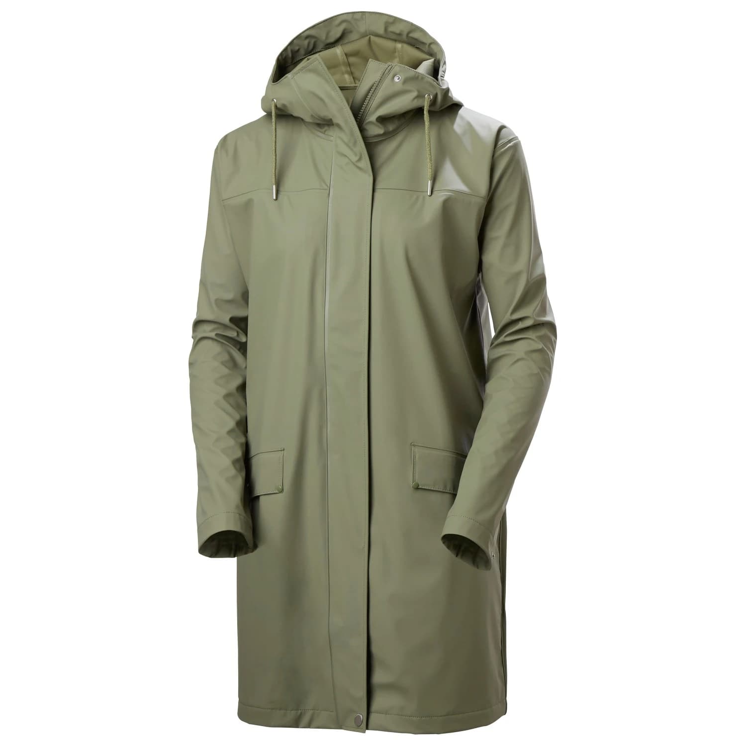 Дамско палто Helly hansen Women's Moss Rain Coat - Lav Green