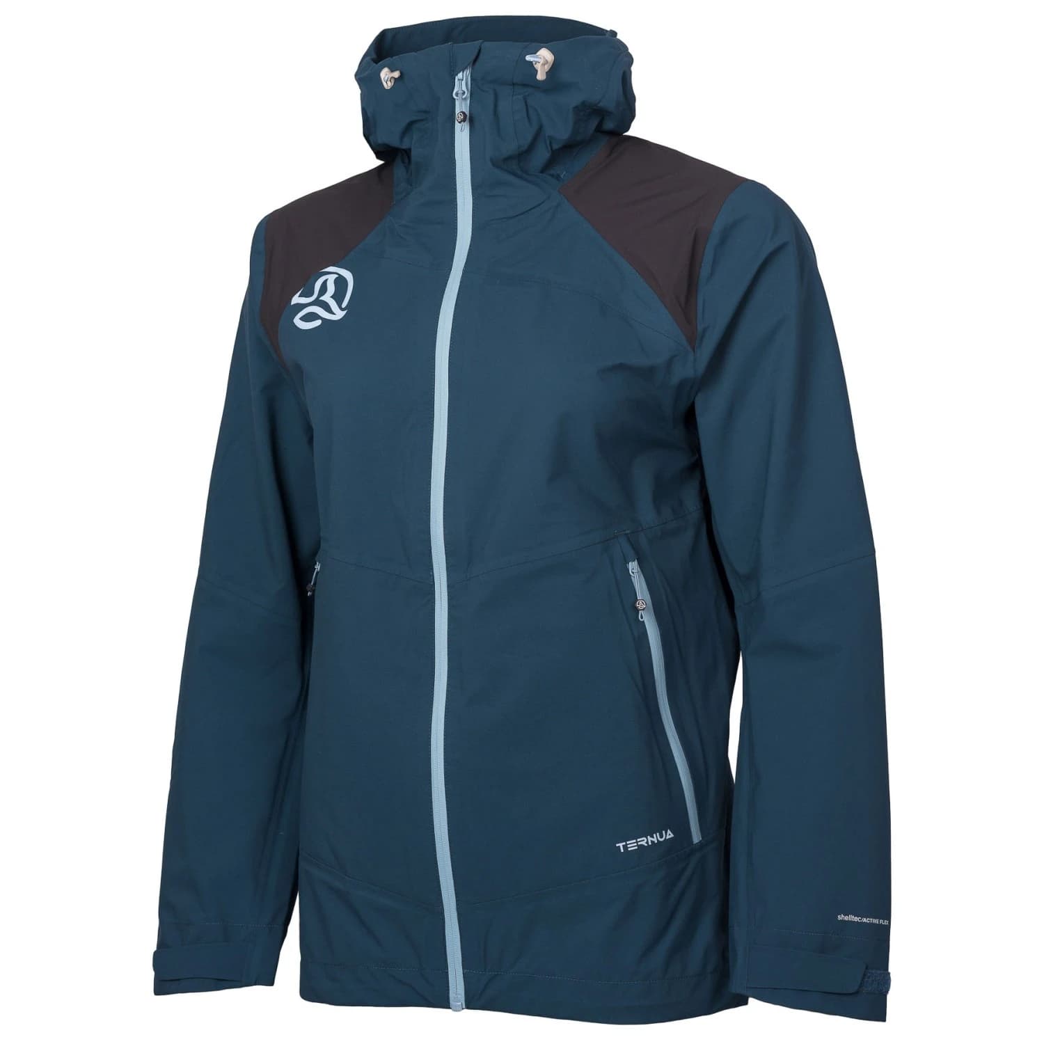 Дамско водоустойчиво яке Ternua Women's Arko Jacket Waterproof jacket - Dark Teal