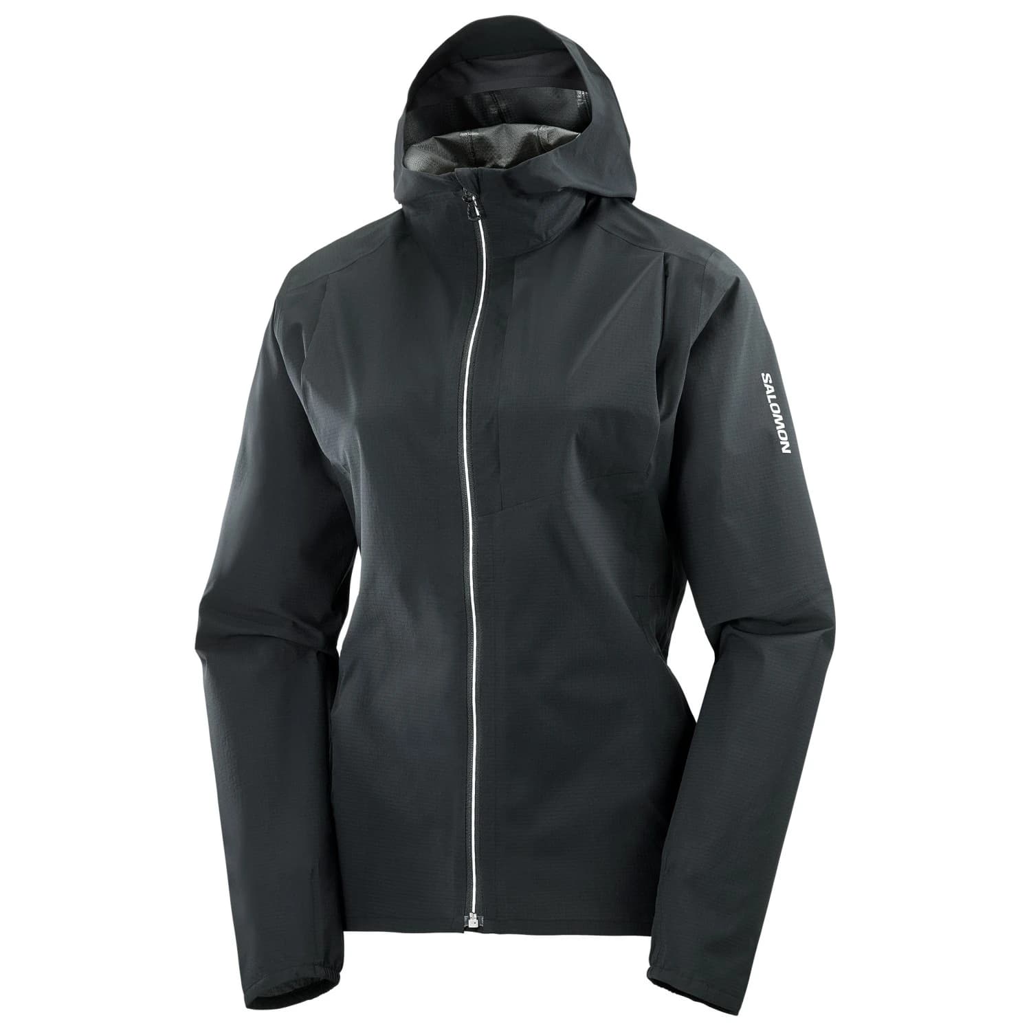 Дамско яке за бягане Salomon Women's Bonatti Trail Jacket Waterproof jacket - Deep Black