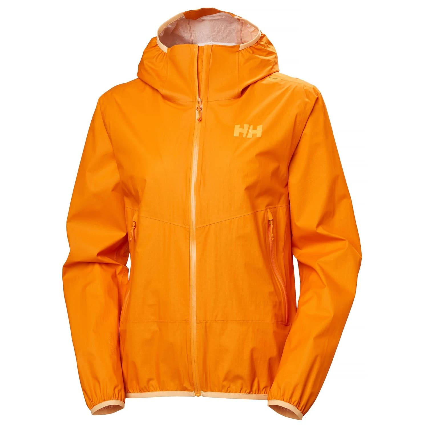Дамско водоустойчиво яке Helly hansen Women's Verglas 2.5L Fastpack Jacket Waterproof jacket - Ignite Orange