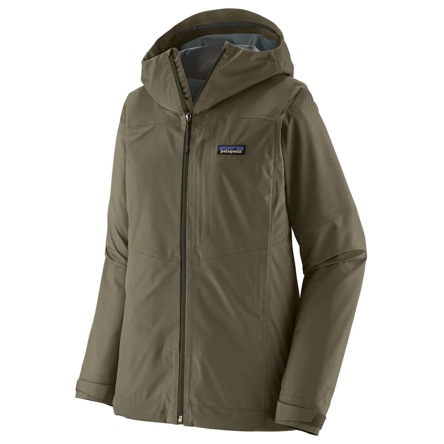 Дамско водоустойчиво яке Patagonia Women's Boulder Fork Rain Jacket Waterproof jacket - Basin Green