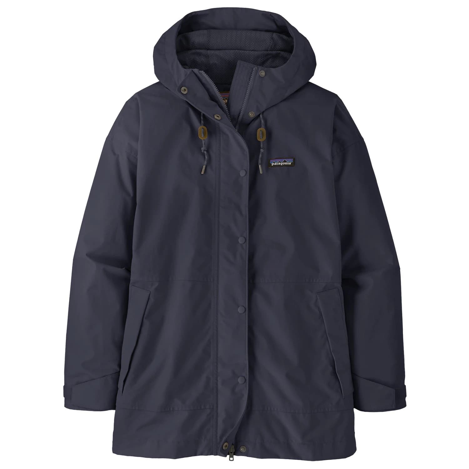 Дамско водоустойчиво яке Patagonia Women's Outdoor Everyday Rain Jacket Waterproof jacket - Sunken Blue