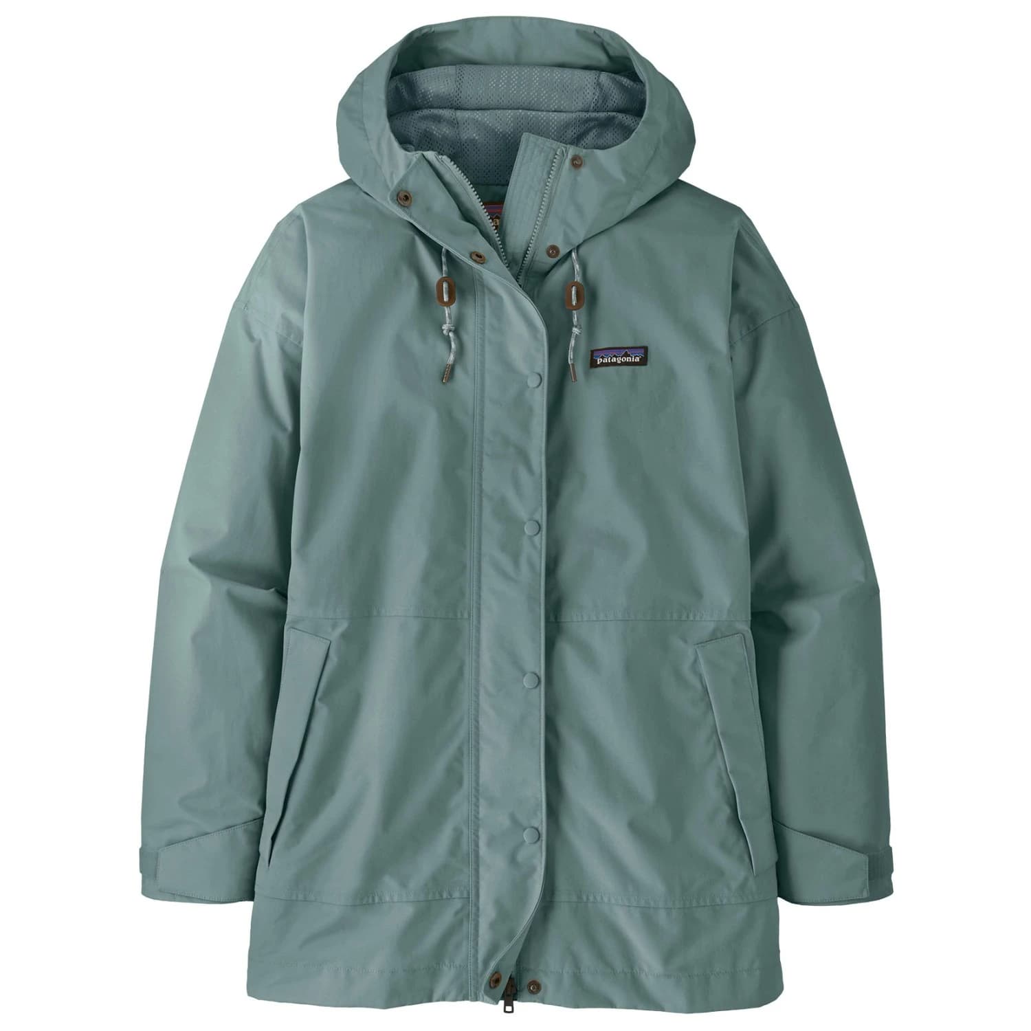 Дамско водоустойчиво яке Patagonia Women's Outdoor Everyday Rain Jacket Waterproof jacket - Blue Sage