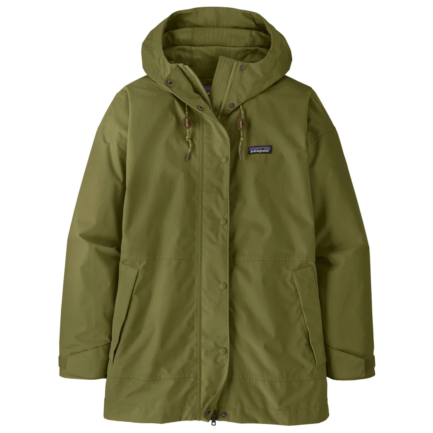 Дамско водоустойчиво яке Patagonia Women's Outdoor Everyday Rain Jacket Waterproof jacket - Caper Green