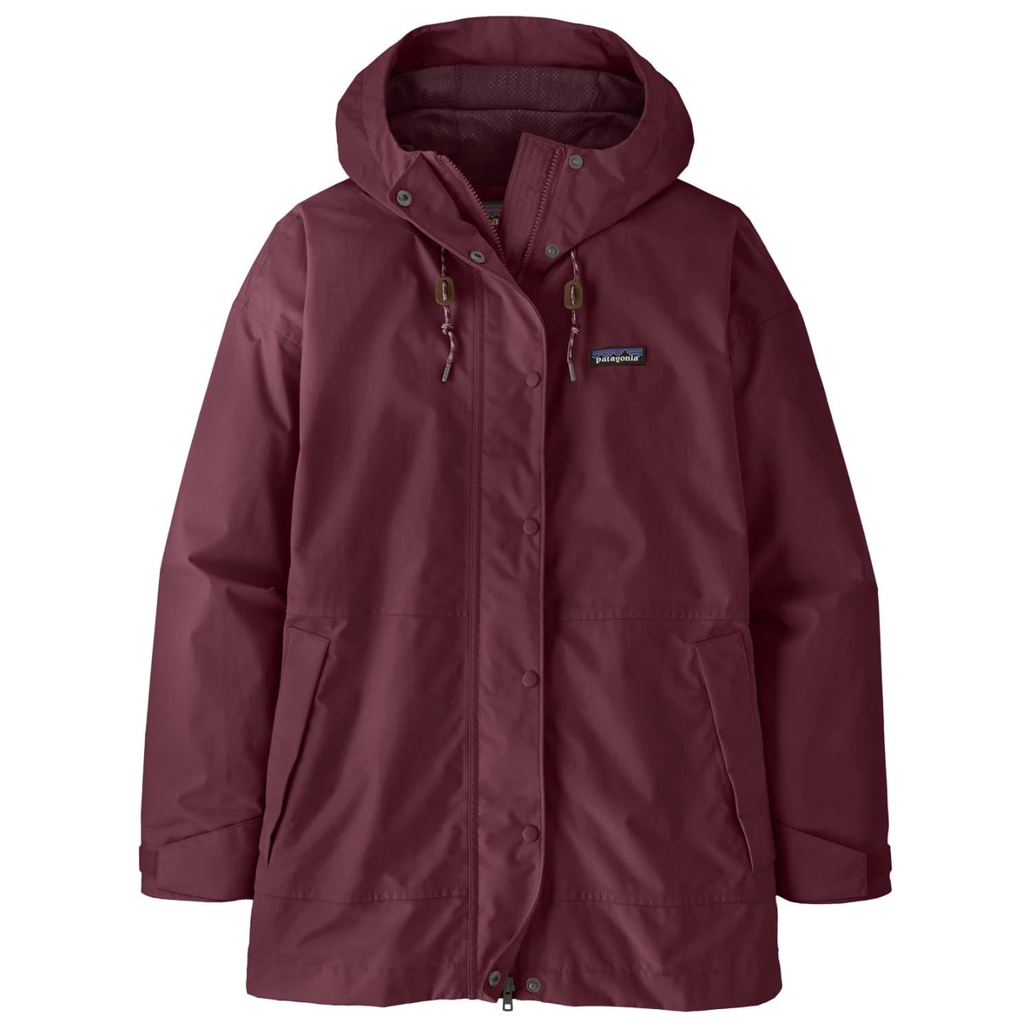 Дамско водоустойчиво яке Patagonia Women's Outdoor Everyday Rain Jacket Waterproof jacket - Berry Fig