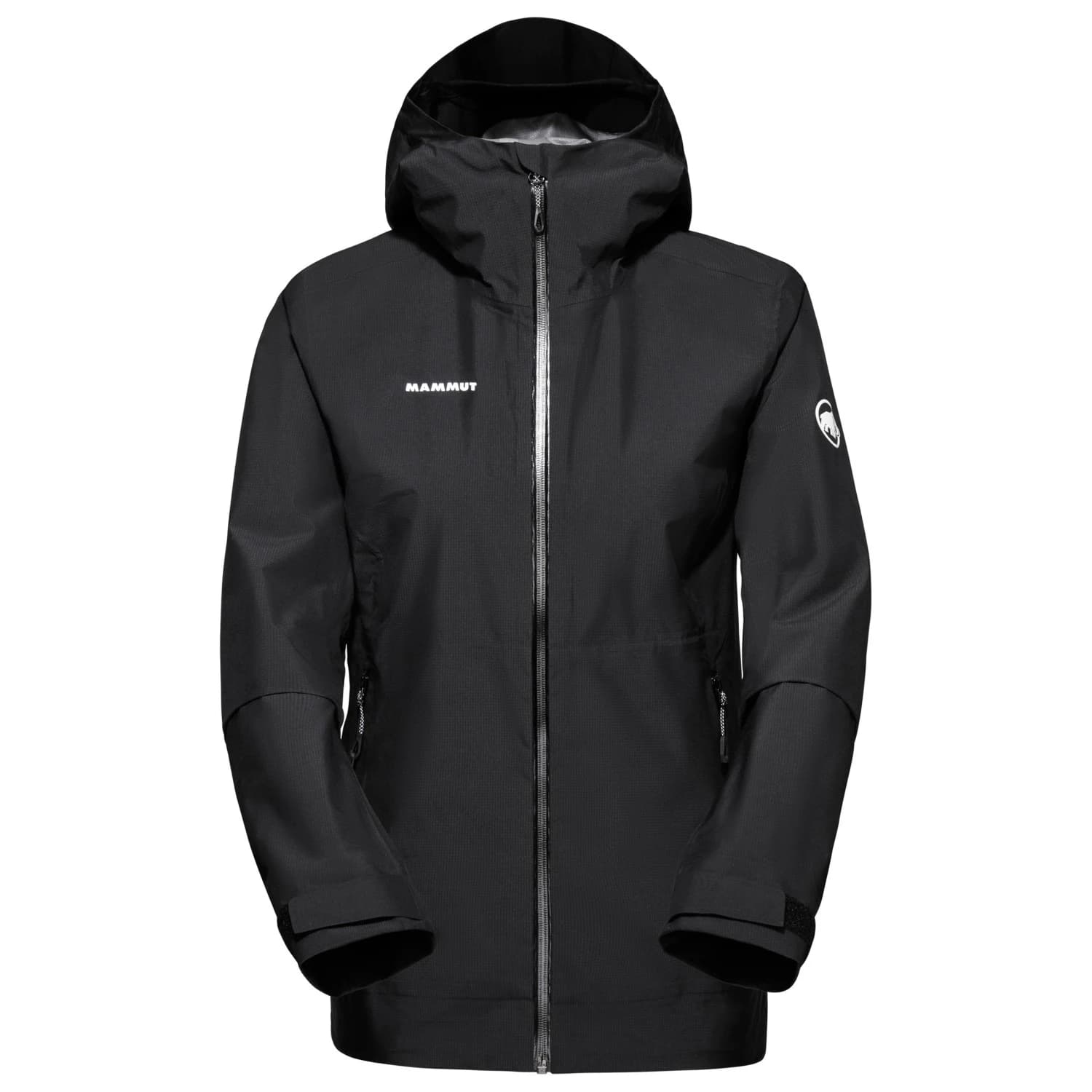 Дамско водоустойчиво яке Mammut Women's Alto Light Hardshell Hooded Jacket Waterproof jacket - Black