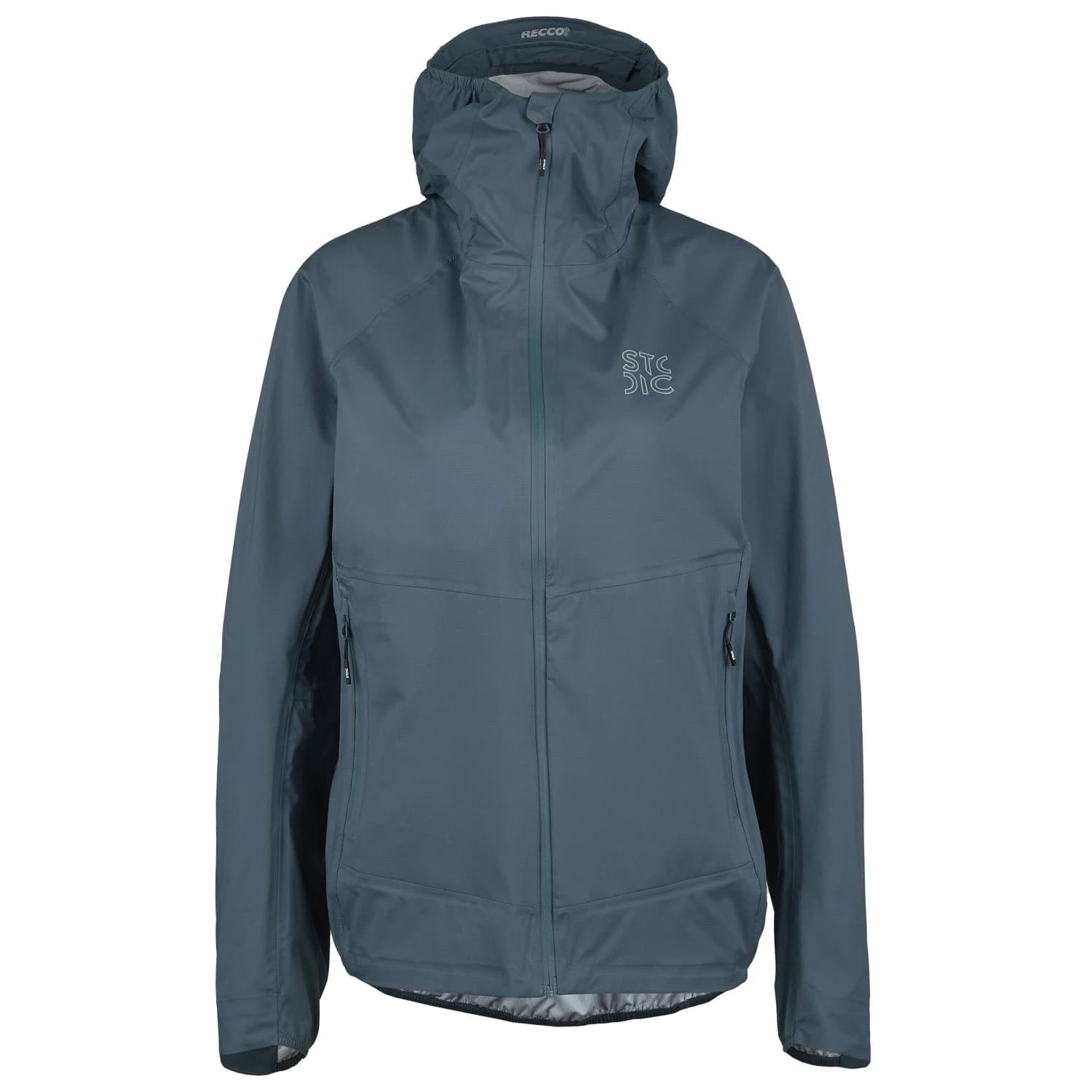 Водоустойчиво яке Stoic Women's KalmarSt. 3L Rain Jacket Waterproof jacket - Slate Grey