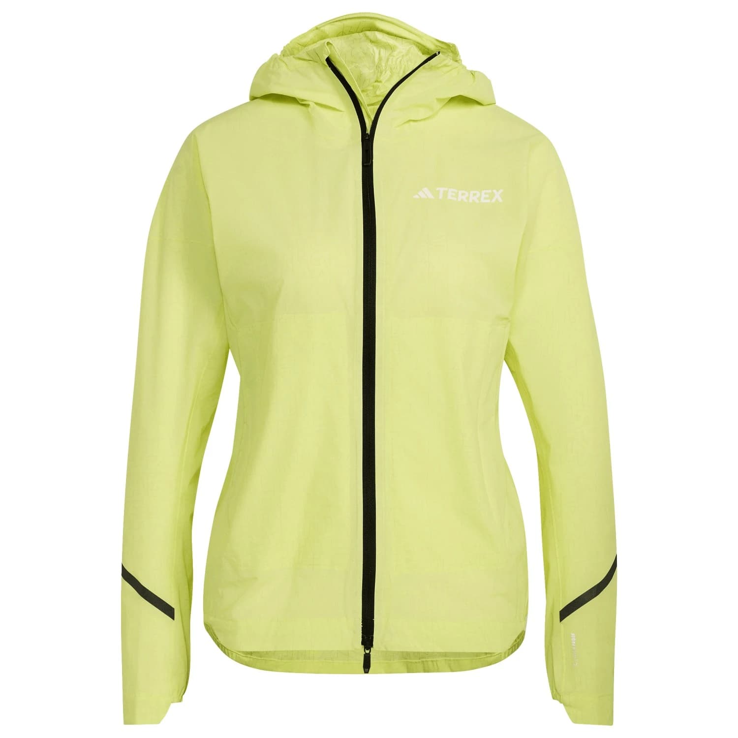 Водоустойчиво яке adidas Terrex Women's Terrex Xperior Light Rain Jacket Waterproof jacket - Semi Frozen Lemon