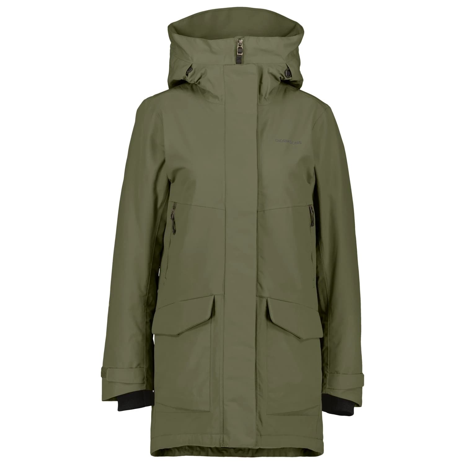 Дамско палто Didriksons Women's Frida Parka 7 Coat - Deep Green