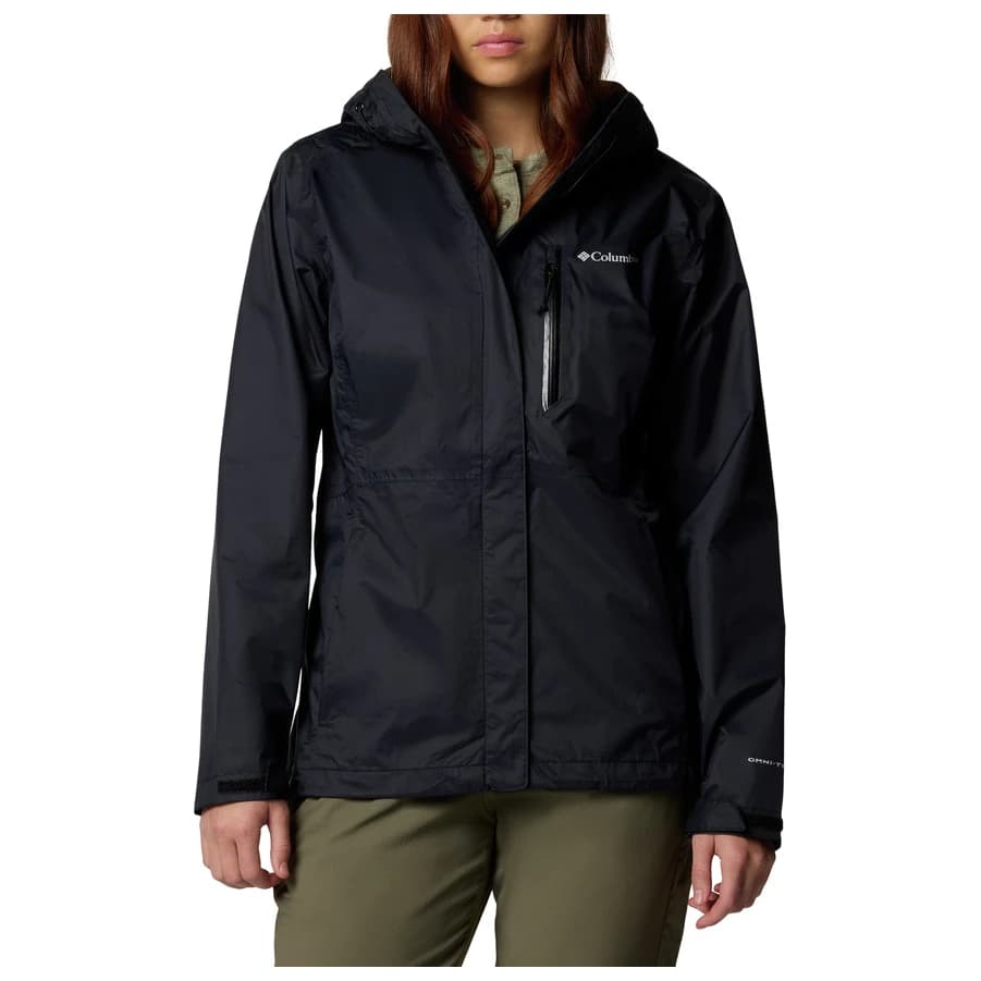 Дамско водоустойчиво яке Columbia Women's Pouring Adventure III Jacket Waterproof jacket - Black
