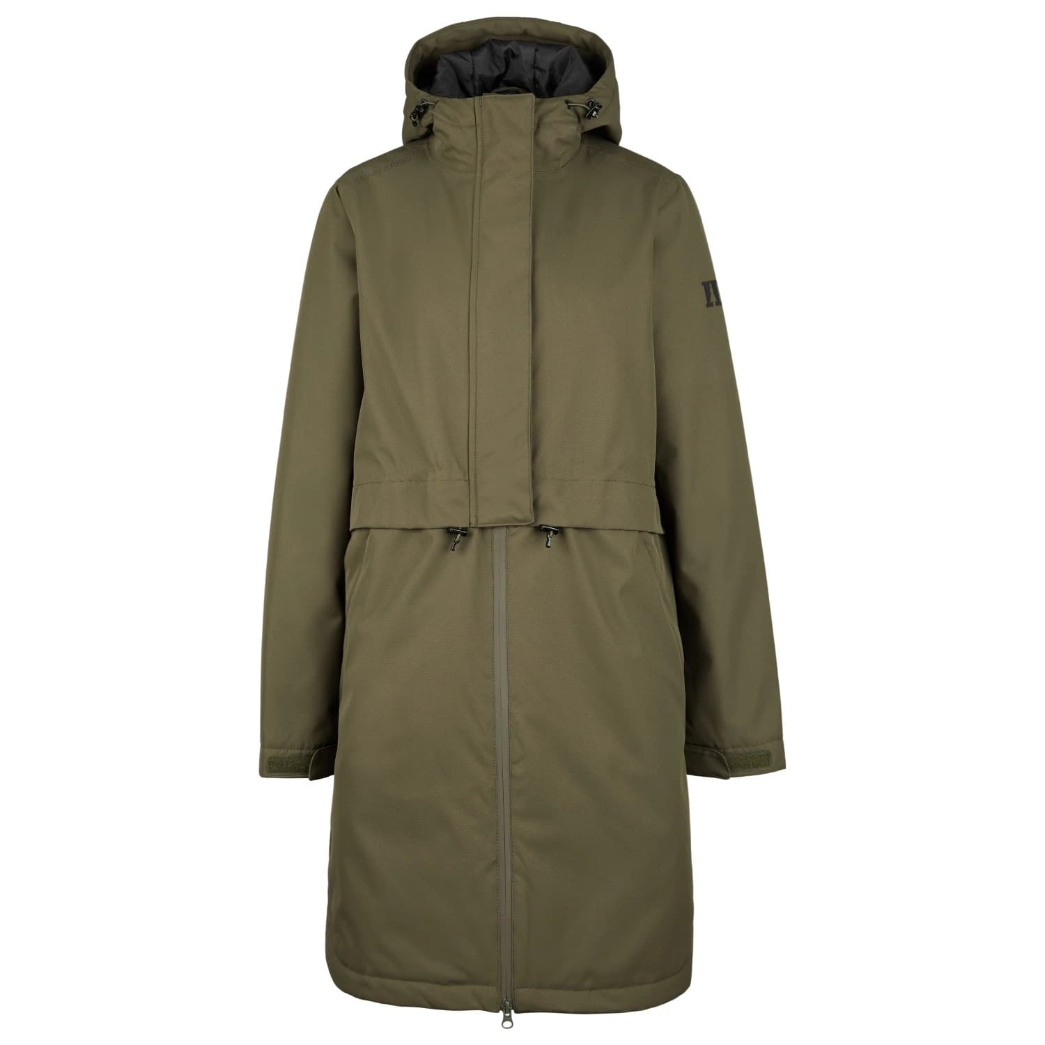 Дамско палто Heber Peak Women's SylvaHe. Loose Coat - Deep Brown
