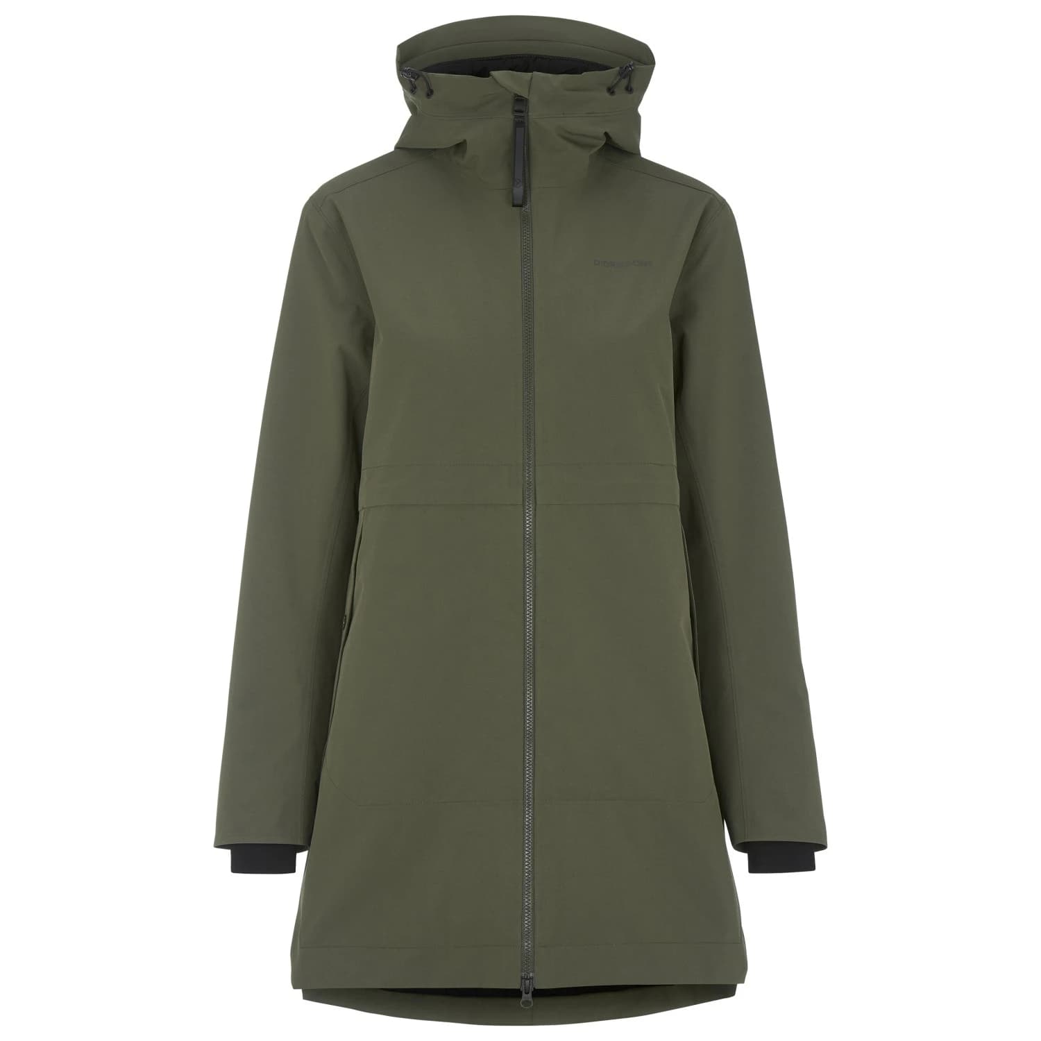 Палто Didriksons Women's Elena Parka Coat - Deep Green
