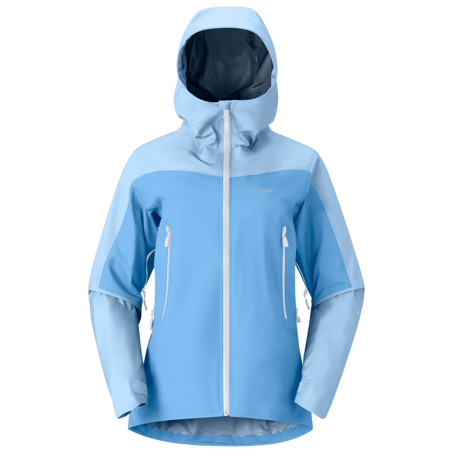 Дамско водоустойчиво яке Norrøna Women's Falketind GORE-TEX Jacket Waterproof jacket - Allure / Cashmere Blue