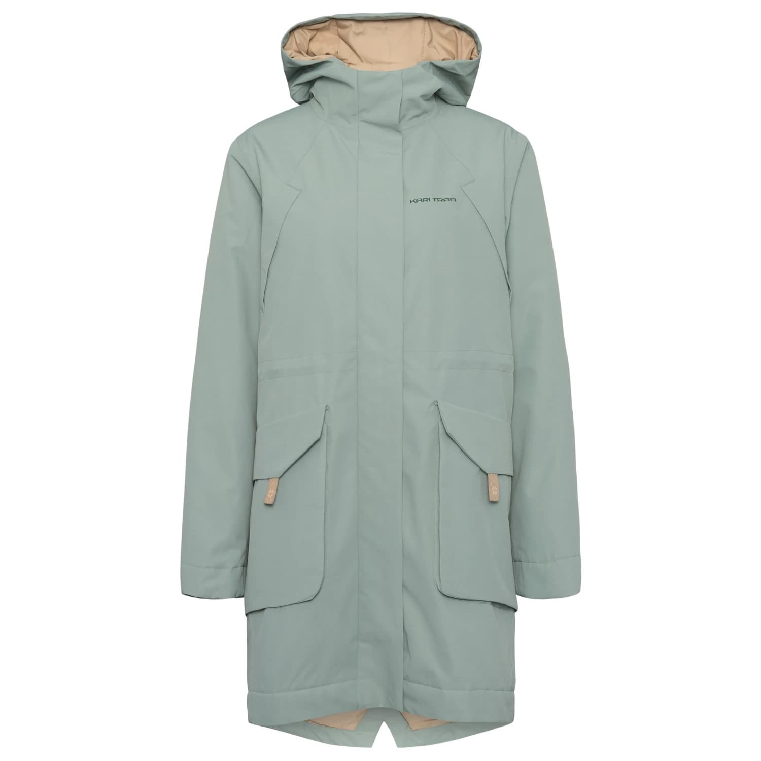 Дамско палто Kari Traa Women's Mona Parka Coat - Sage