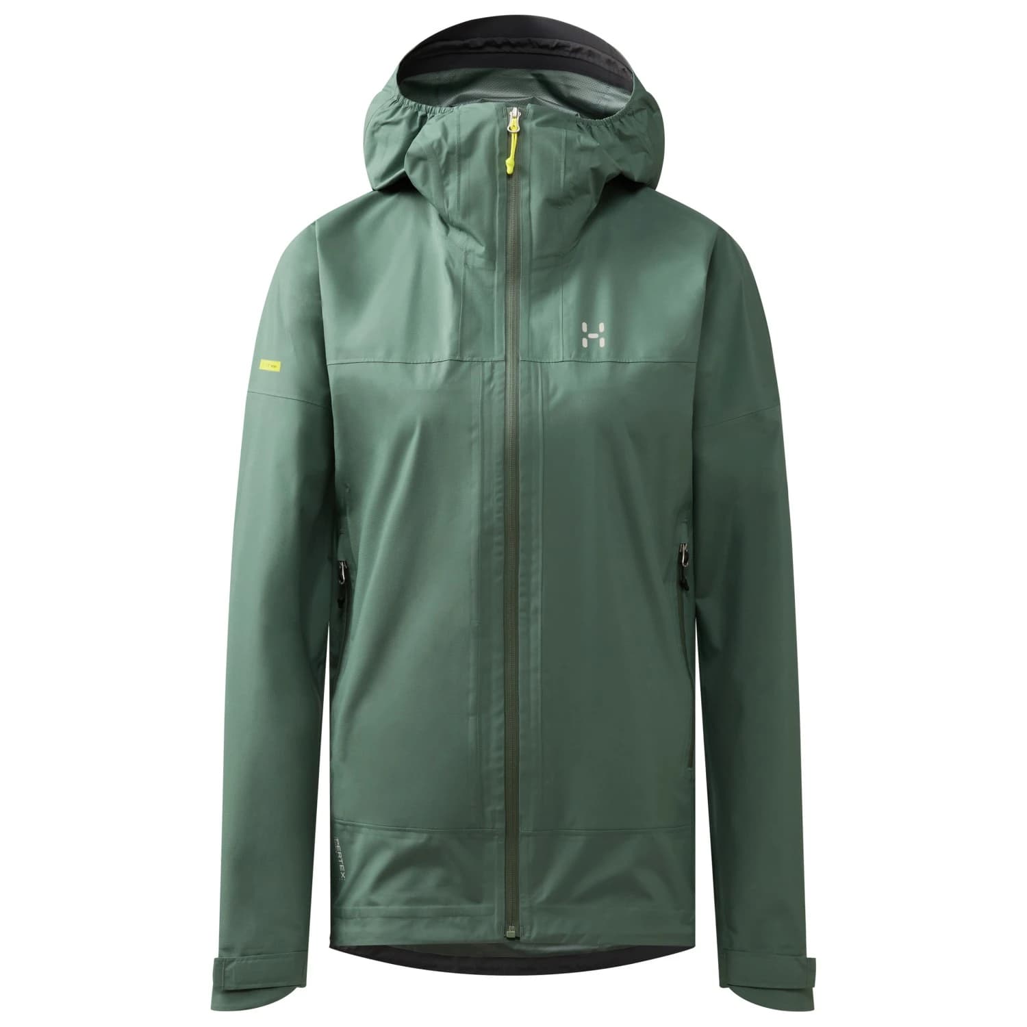Дамско водоустойчиво яке Haglöfs Women's L.I.M Airak 2,5L Jacket Waterproof jacket - Chlorophyll Green