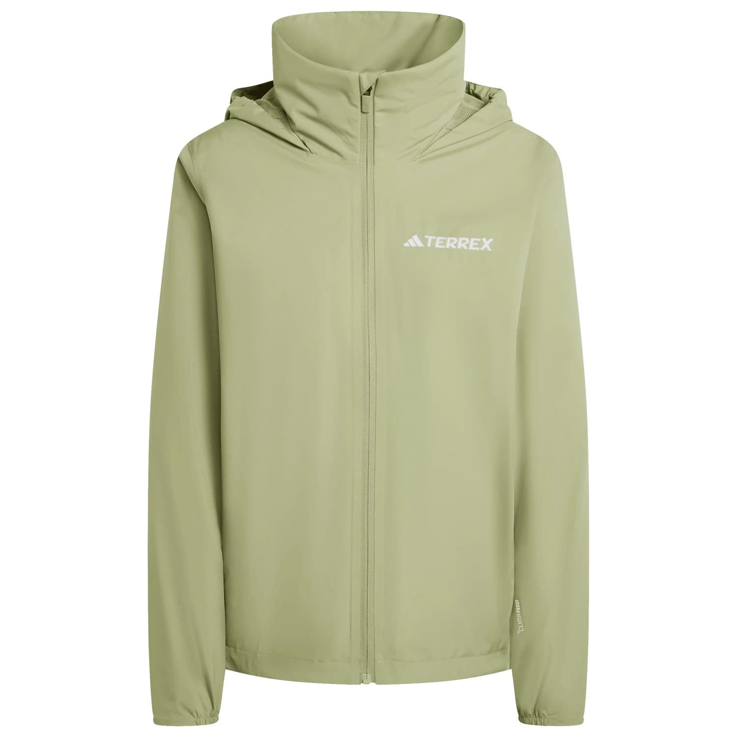 Дамско водоустойчиво яке Adidas terrex Women's Multi Essentials 2 Layer Rain Jacket Waterproof jacket - Tent Green