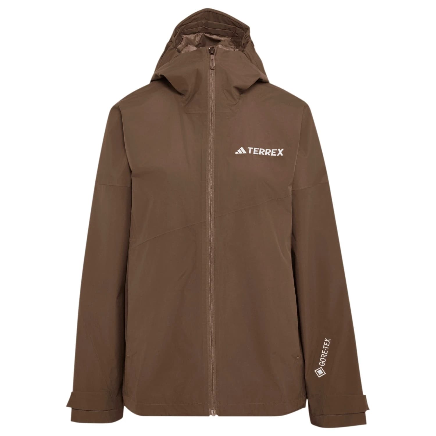 Дамско водоустойчиво яке adidas Terrex Women's Xploric 2 Layer GORE-TEX Jacket Waterproof jacket - Earth Strata