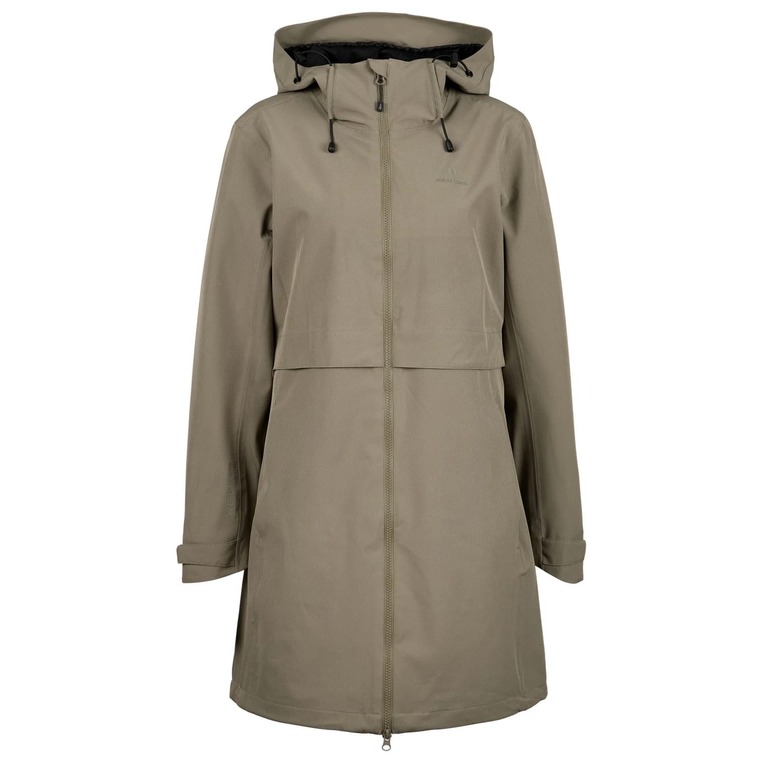 Дамско водоустойчиво яке Heber Peak Women's JackpineHe. Raincoat Waterproof jacket - Light Olive
