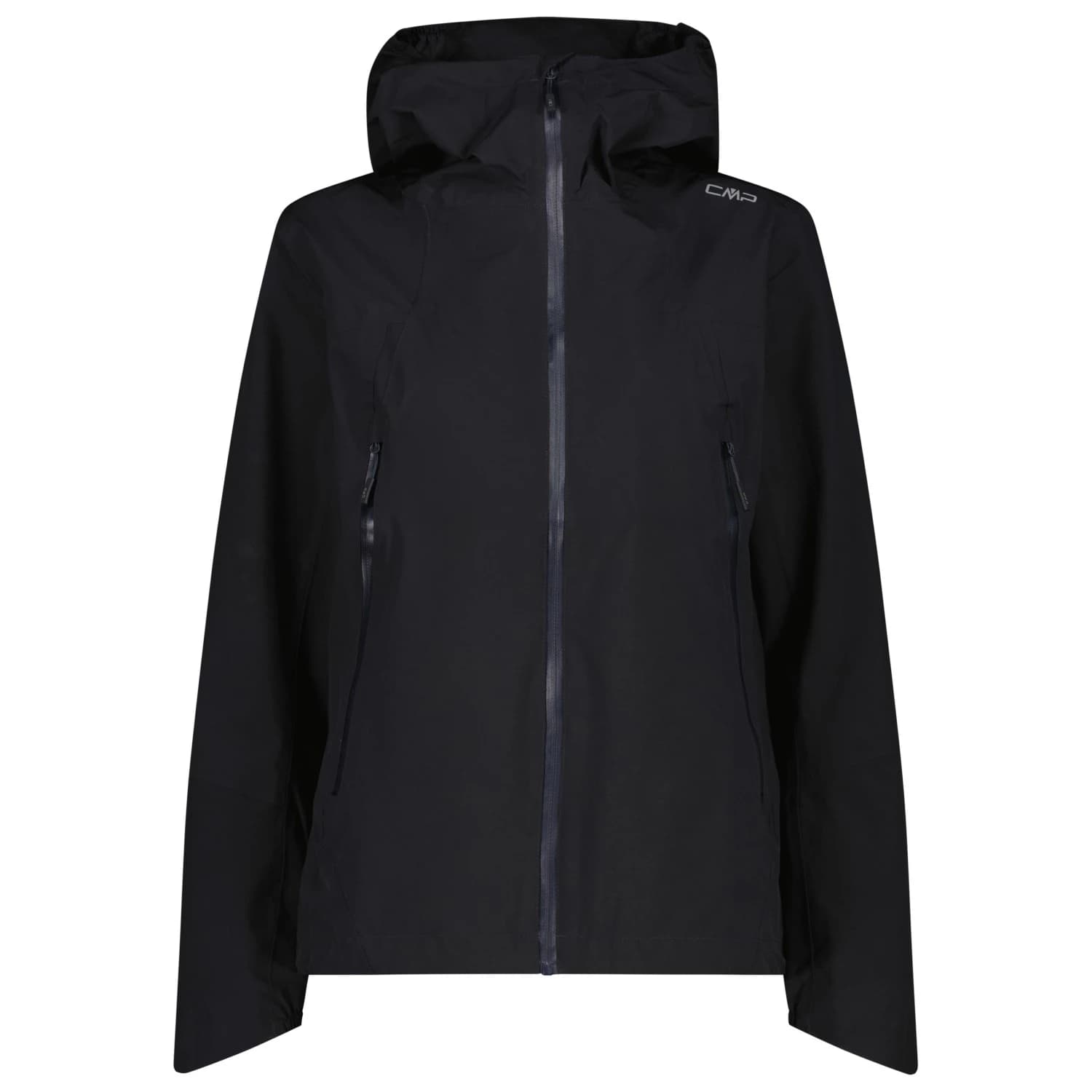 Дамско водоустойчиво яке CMP Women's 2 Layer Jacket Fix Hood Waterproof jacket - Antracite