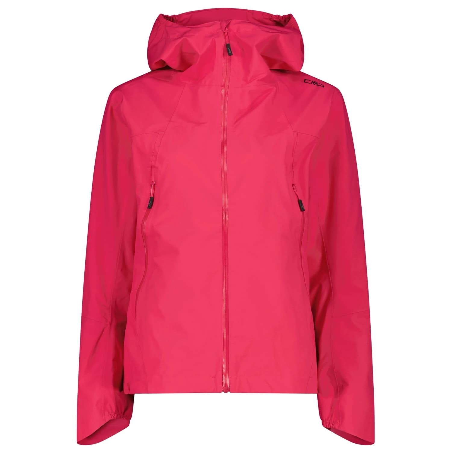Дамско водоустойчиво яке CMP Women's 2 Layer Jacket Fix Hood Waterproof jacket - Magenta