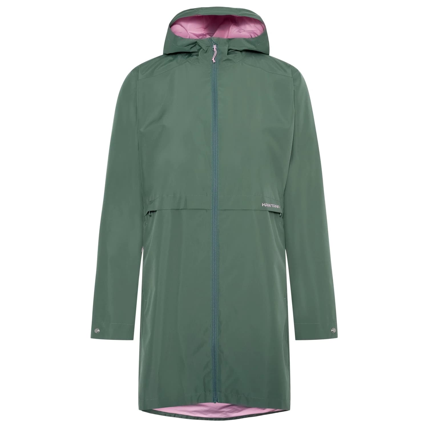Дамско палто Kari traa Women's Anne Jacket Coat - Murk / Dusty Midtone Green