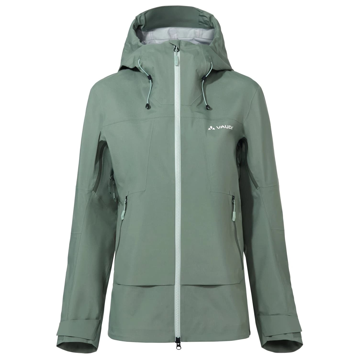 Дамско водоустойчиво яке Vaude Women's Croz Alpine 3L Jacket Waterproof jacket - Agave