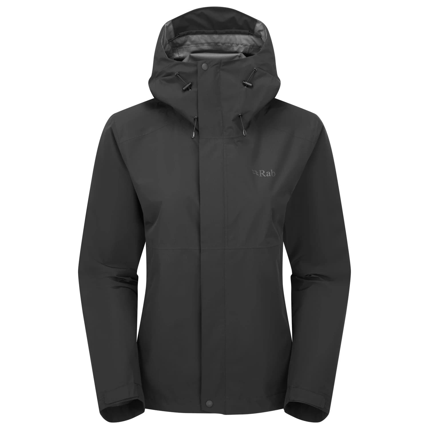 Водоустойчиво яке Rab Women's Downpour Jacket Waterproof jacket - Black