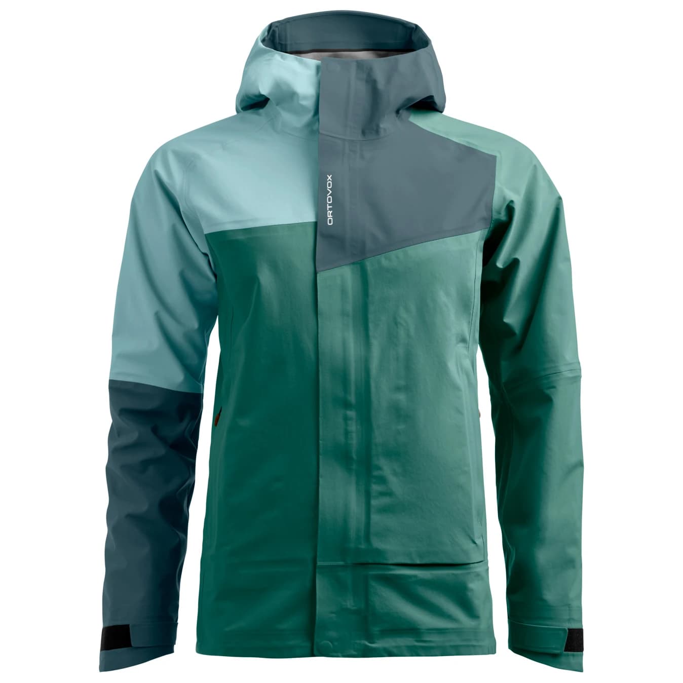 Дамско водоустойчиво яке Ortovox Women's Seceda 3L Jacket Waterproof jacket - Arctic Grey