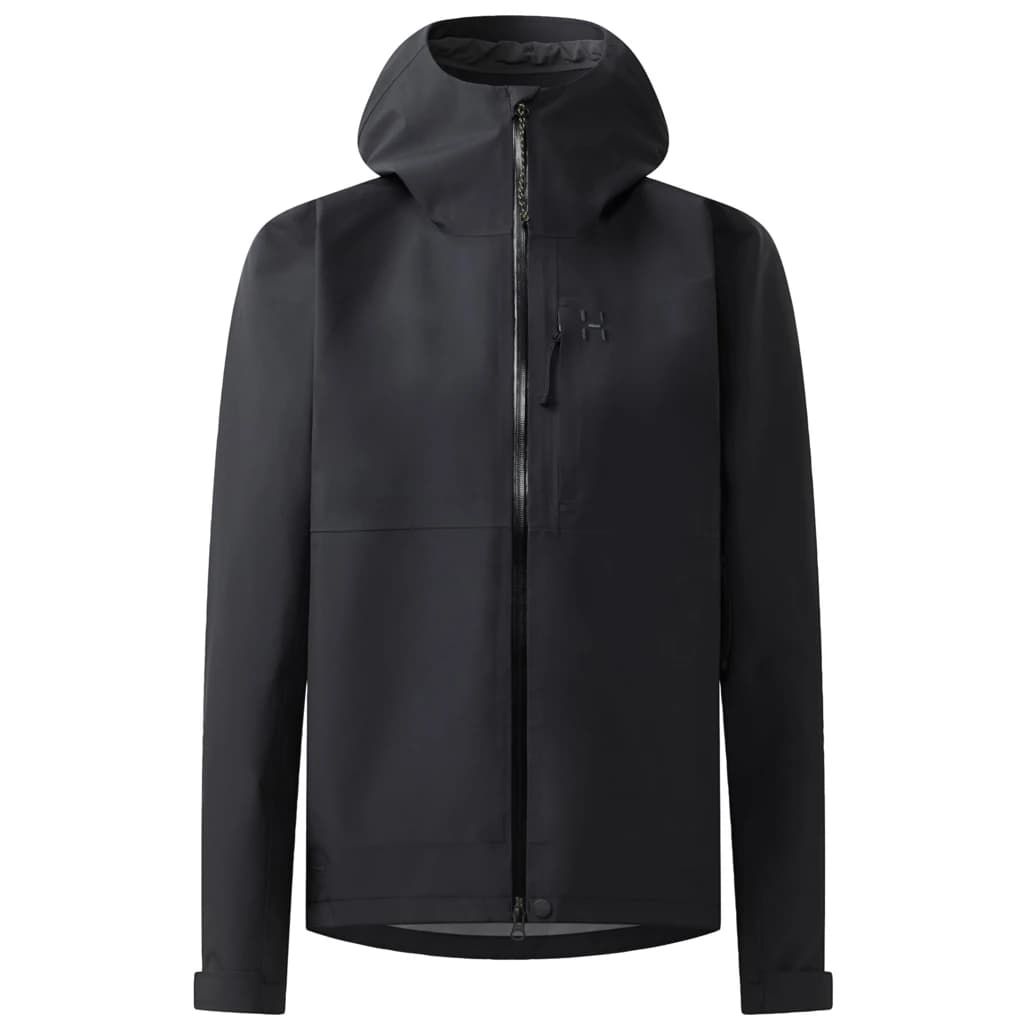 Дамско водоустойчиво яке Haglöfs Women's Front Proof II Jacket Waterproof jacket - True Black