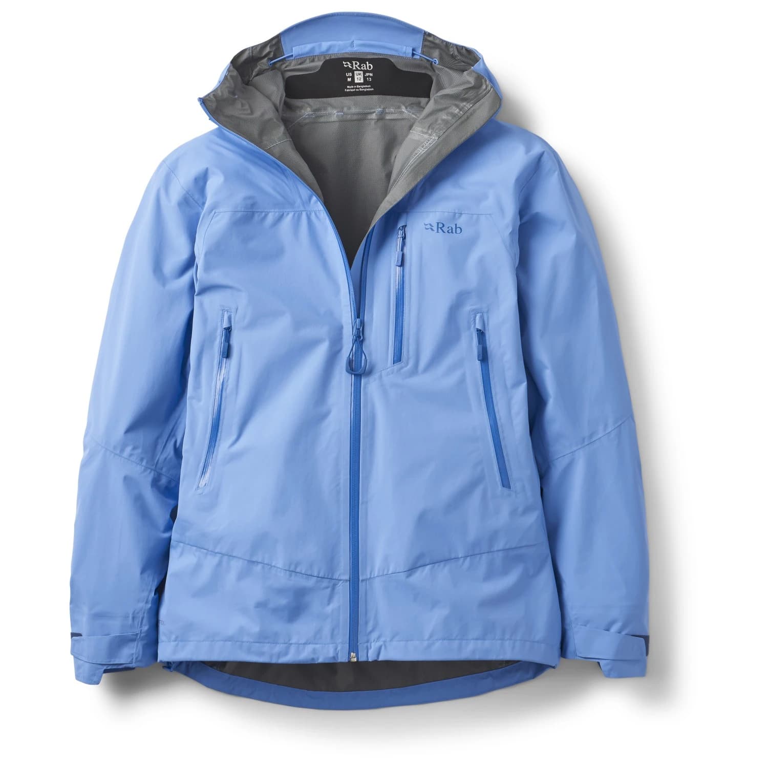 Дамско водоустойчиво яке Rab Women's Downpour Mountain Jacket Waterproof jacket - Bluebird