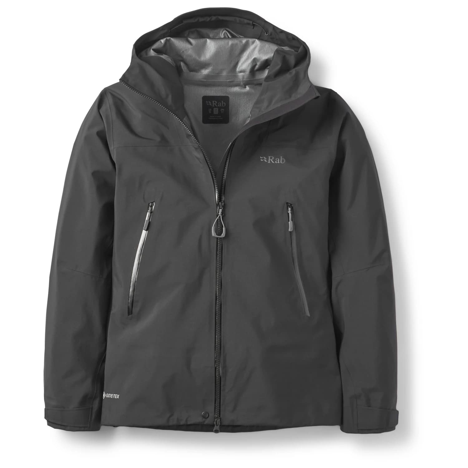 Дамско водоустойчиво яке Rab Women's Kangri GTX Jacket Waterproof jacket - Black