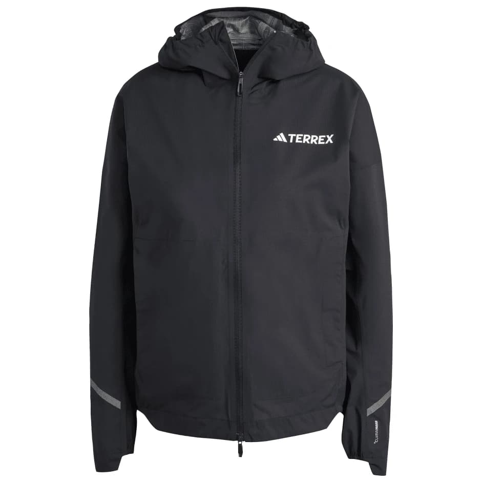 Дамско водоустойчиво яке adidas Terrex Women's Terrex Xperior 2.5L Light Rain.Rdy Waterproof jacket - Black