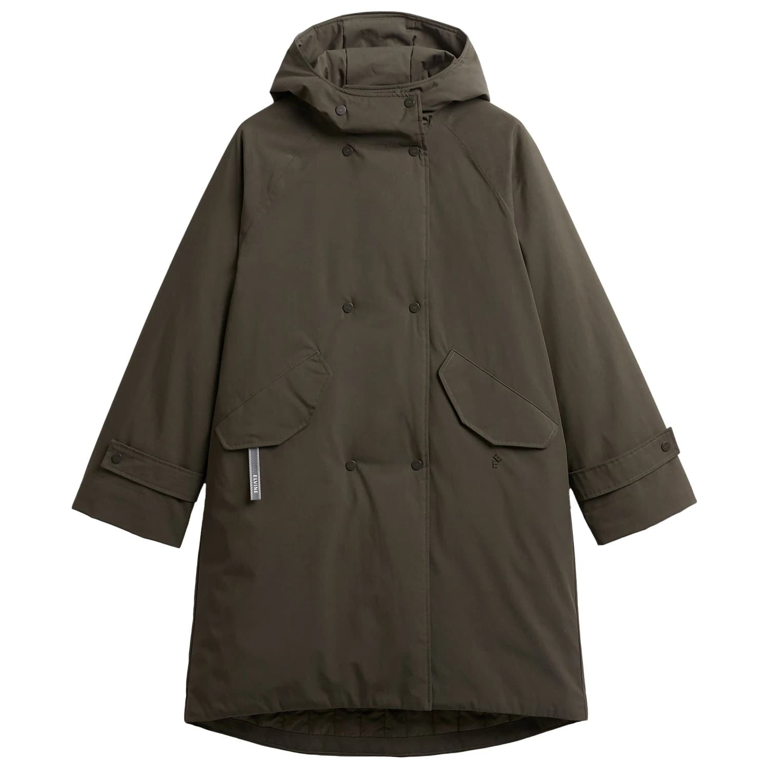 Дамско палто Elvine Women's Augustina Coat - Deep Olive