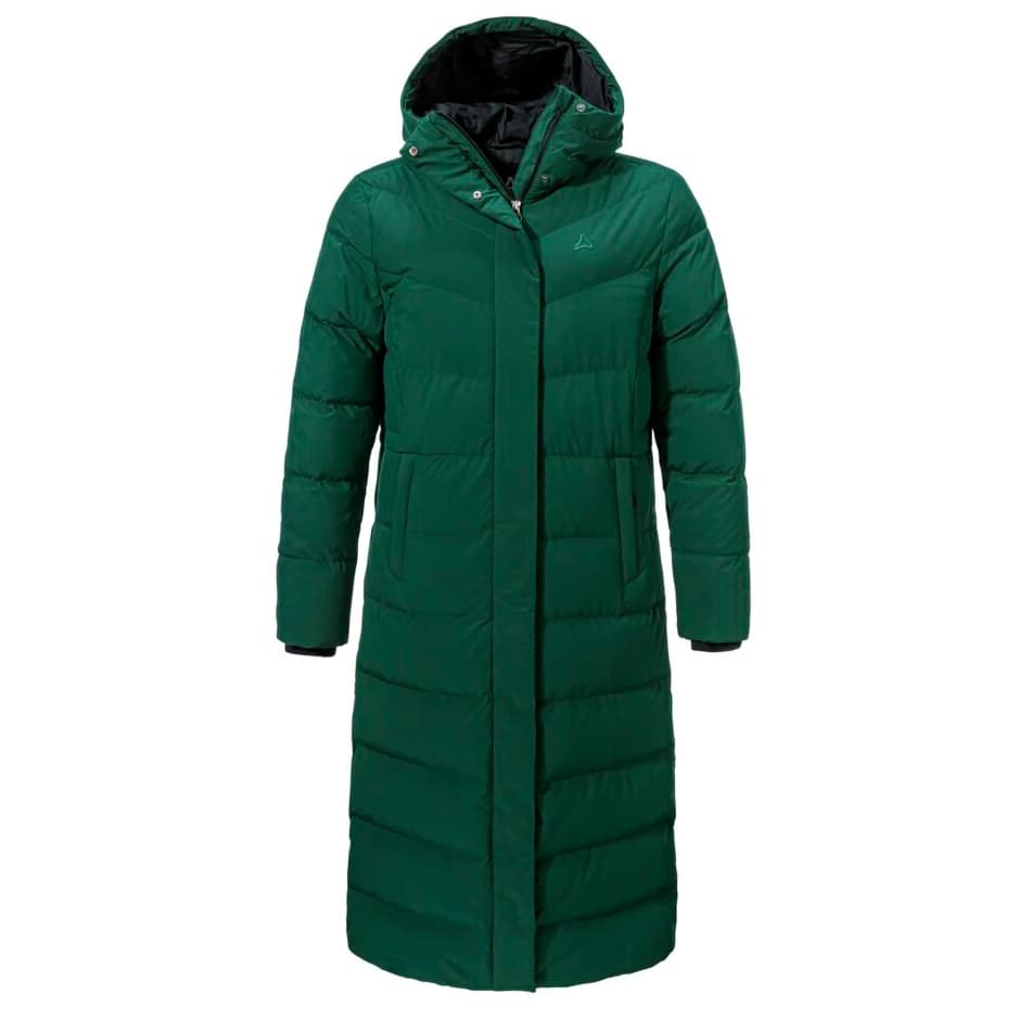 Дамско палто Schöffel Women's Down Coat Vindave Coat - Dark Jade