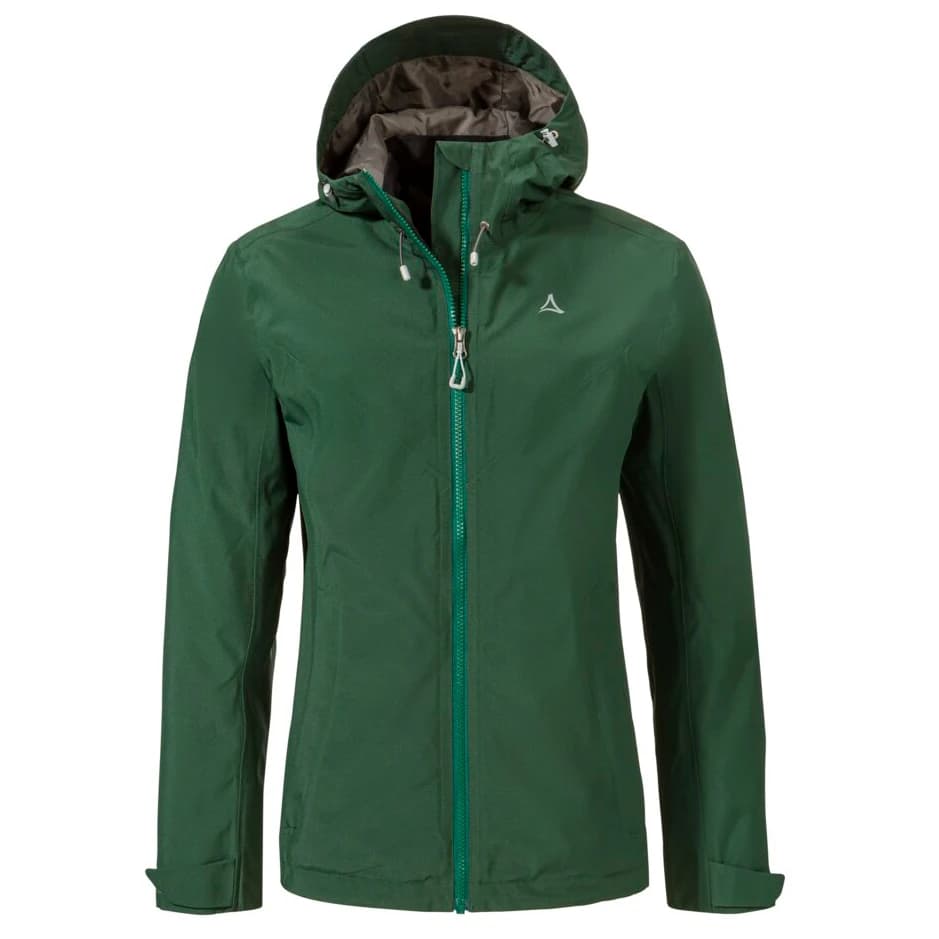 Дамско водоустойчиво яке Schöffel Women's Jacket Yew Waterproof jacket - Dark Jade