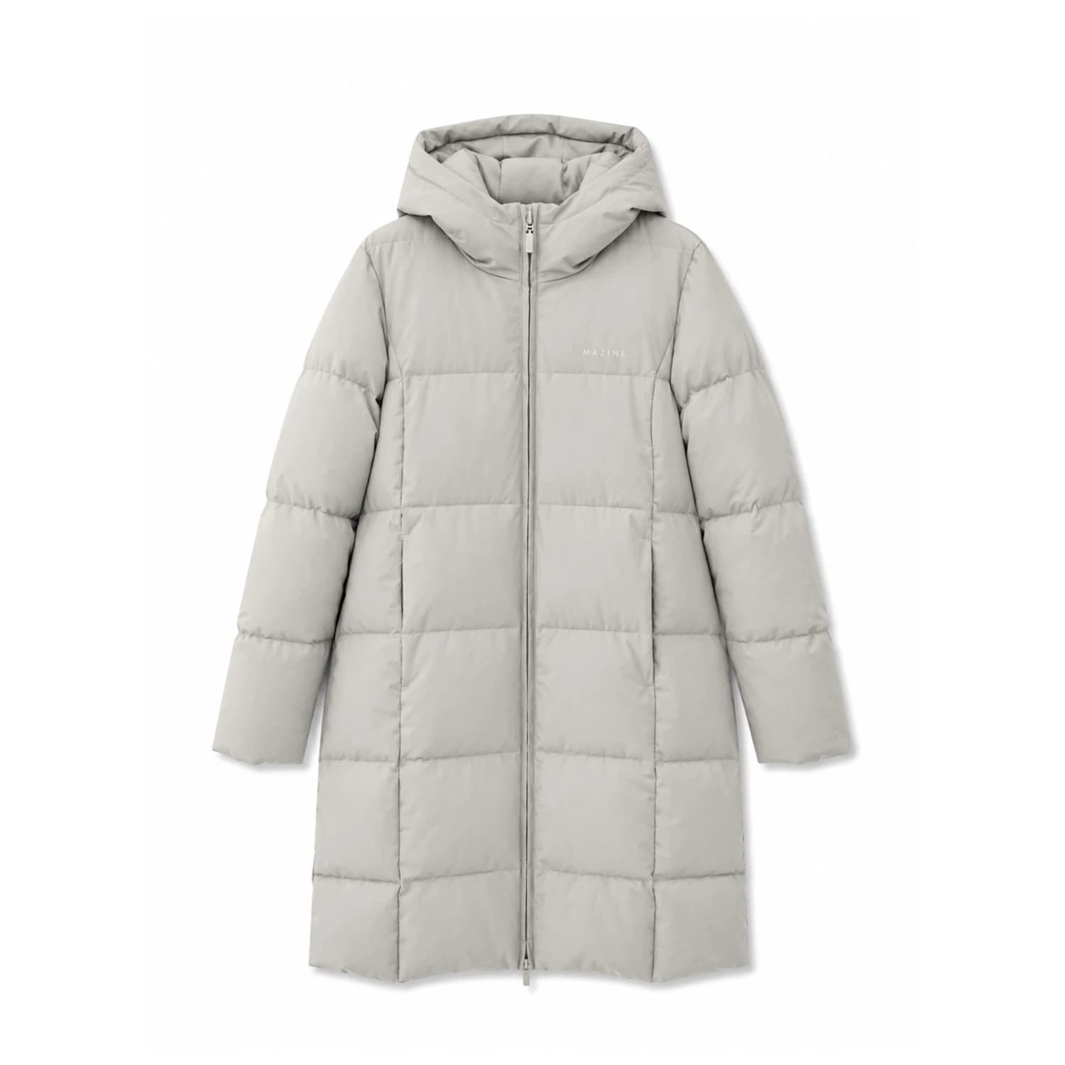 Палто Mazine Women's Basic Puffer Coat - Feather Gray