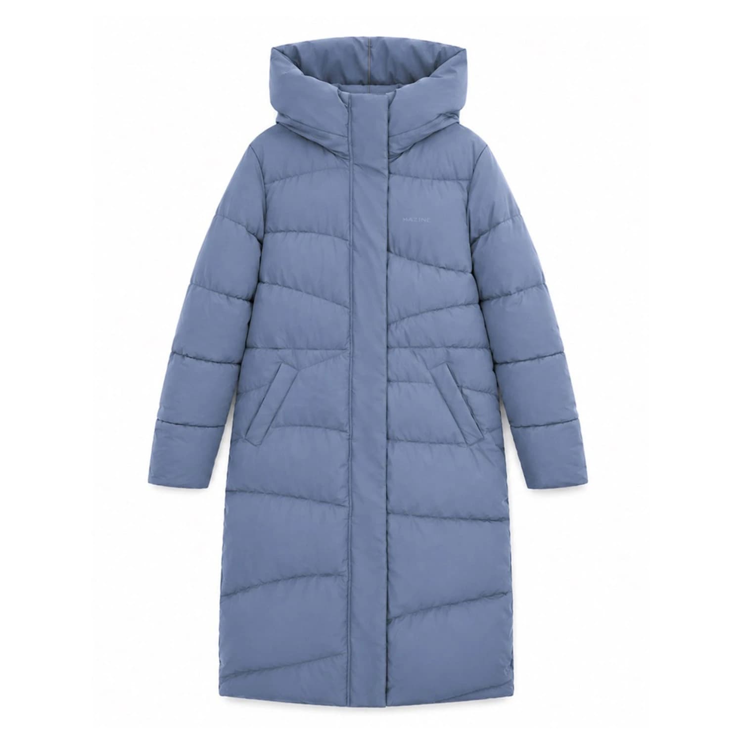 Палто Mazine Women's Waves Quilt Puffer Coat - Slate Blue