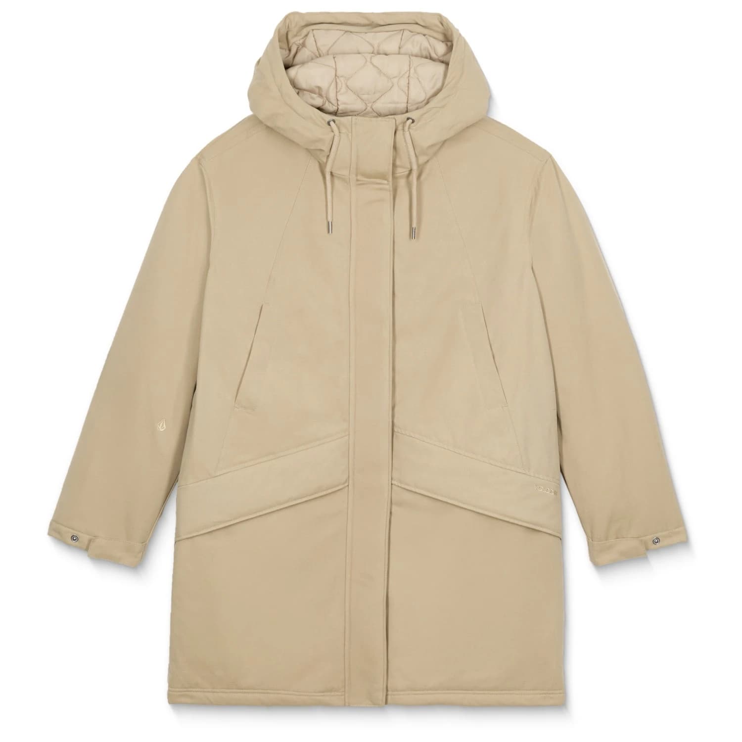Дамско палто Volcom Women's Somestone 10K Parka Coat - Khaki