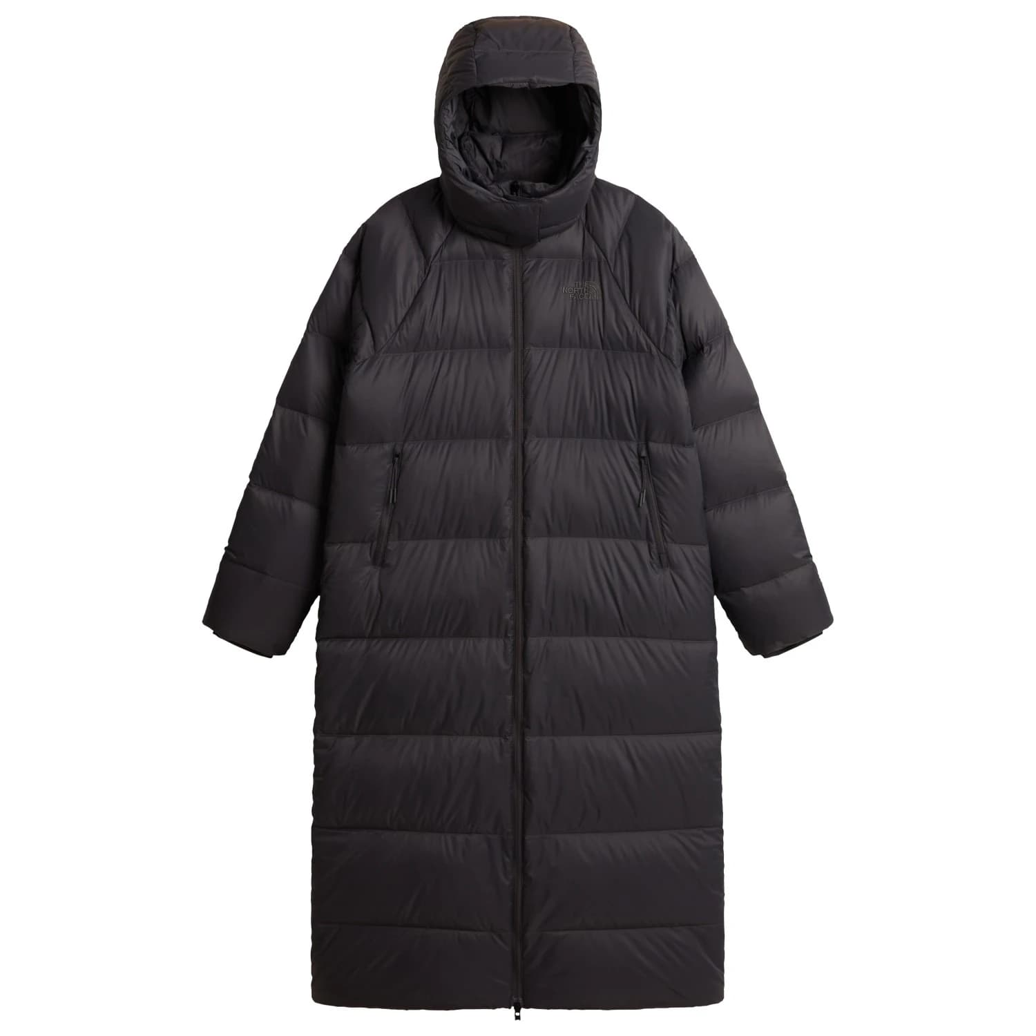 Дамско палто The North Face Women's Hydrenalite City Long Down Hooded Parka Coat - Anthracite Grey