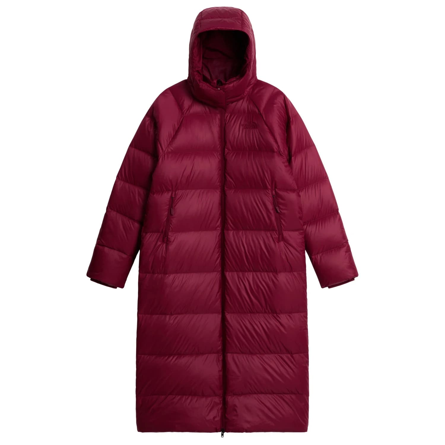 Дамско палто The North Face Women's Hydrenalite City Long Down Hooded Parka Coat - Burgundy Crush