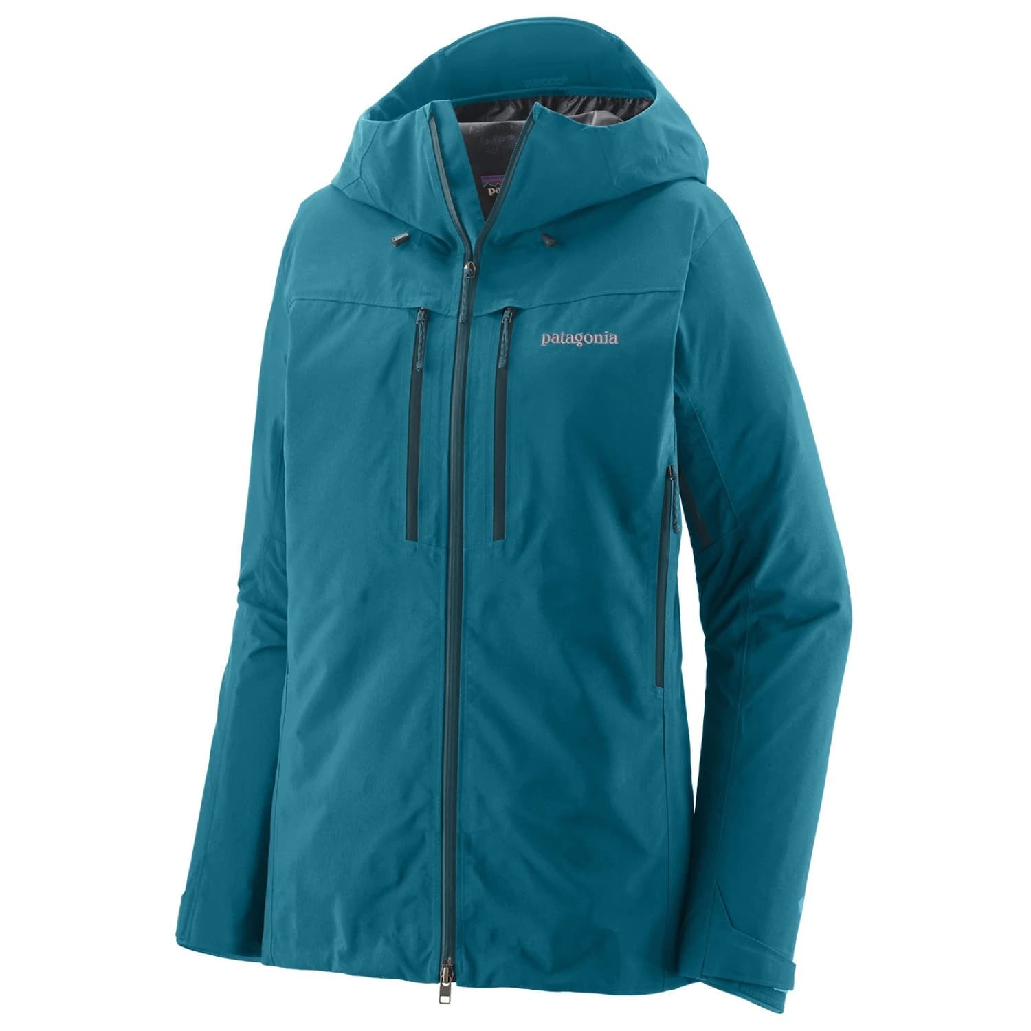 Дамско водоустойчиво яке Patagonia Women's Pluma Pro Jacket Waterproof jacket - Glacial Blue
