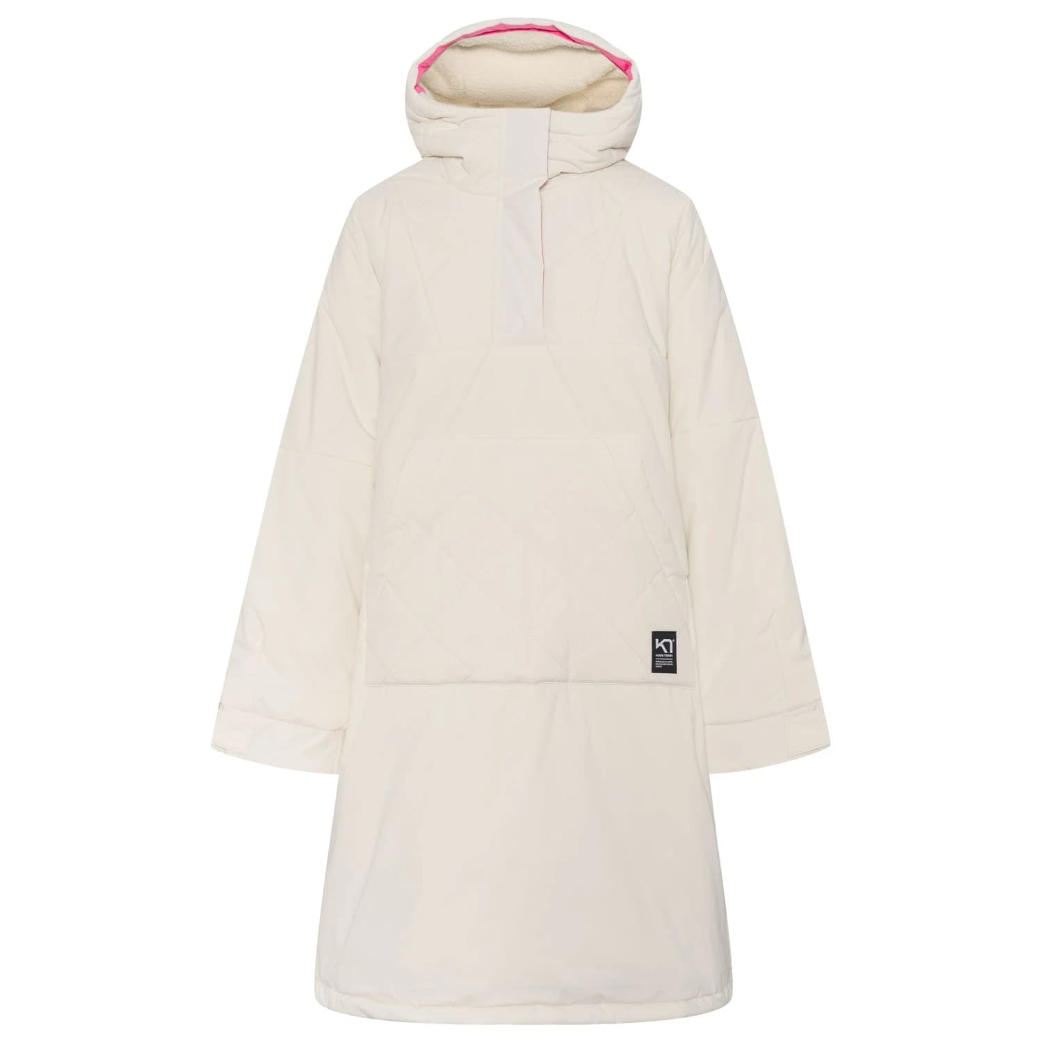 Дамско палто Kari traa Women's Malene Cape Coat - Light Beige