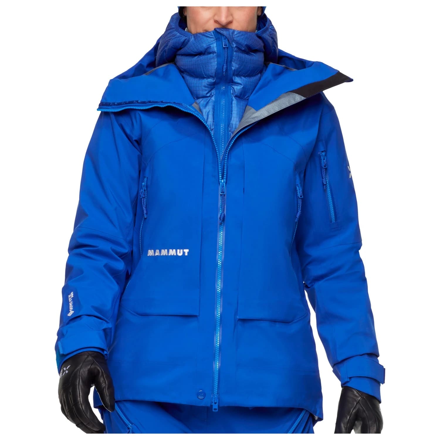 Дамско водоустойчиво яке Mammut Women's Eiger Nordwand Pro Hardshell Hooded Jacket Waterproof jacket - Eiger Blue