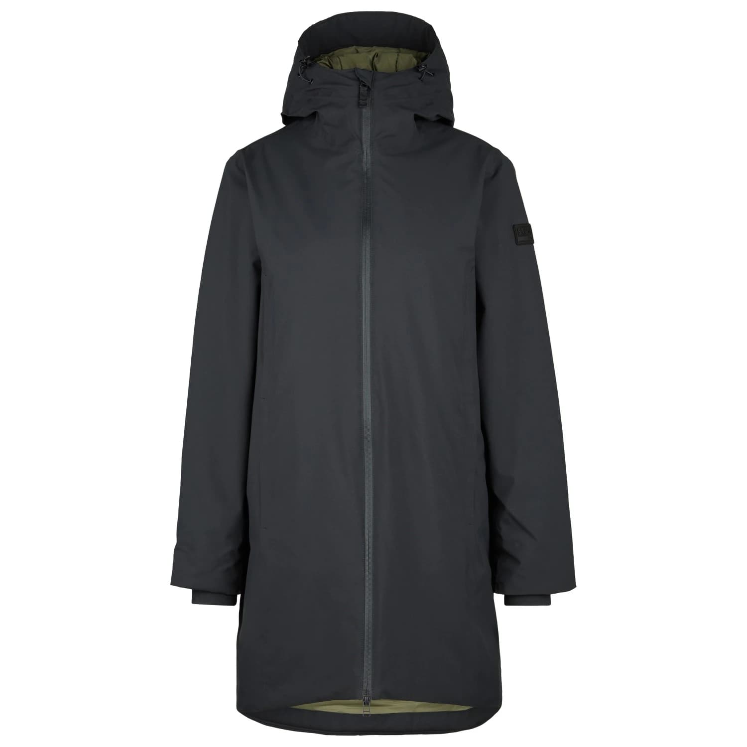 Дамско палто Stoic Women's MountainWool MMXX. Uppsala Coat - Black