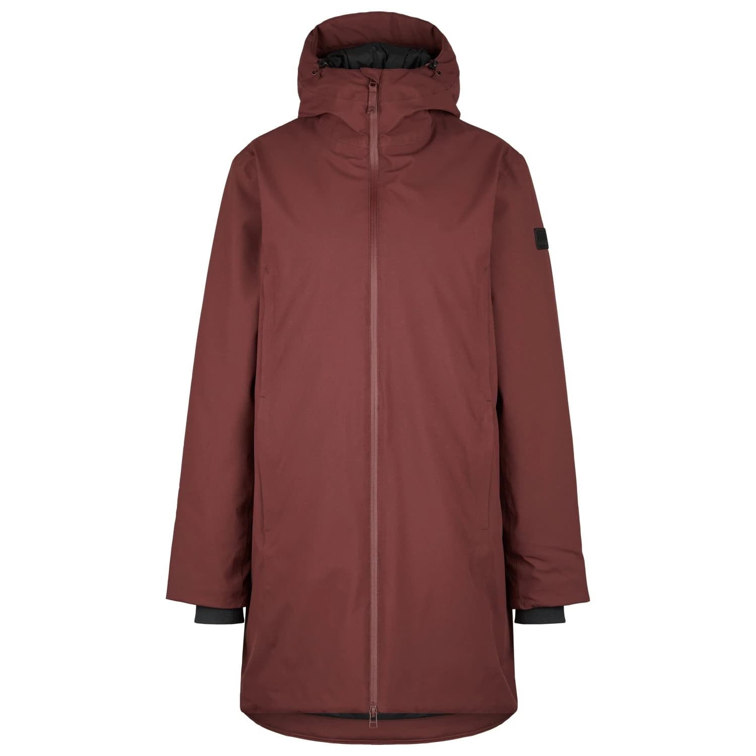 Дамско палто Stoic Women's MountainWool MMXX. Uppsala Coat - Pure Chocolate