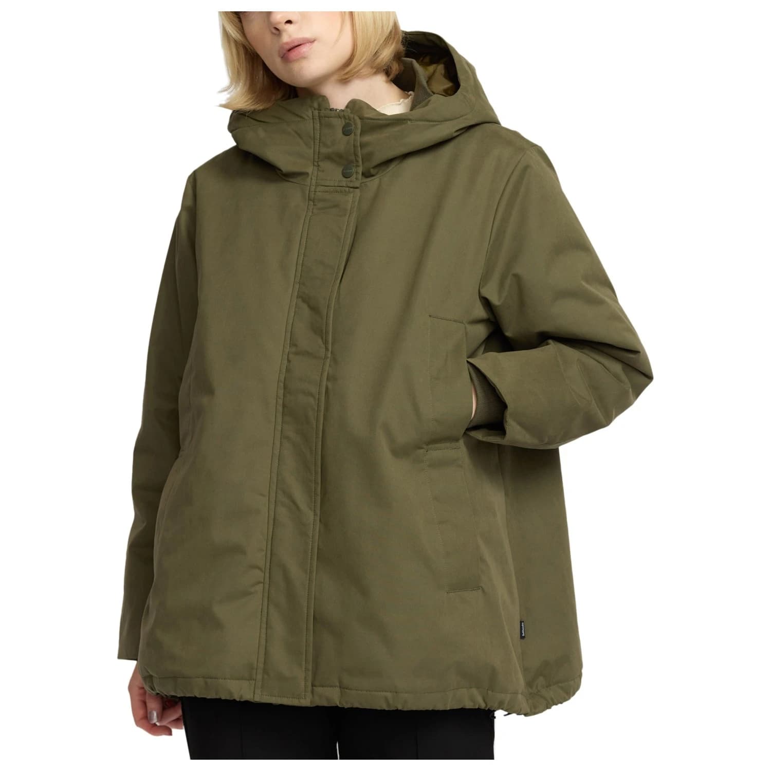 Дамско палто Selfhood Women's Hooded Jacket Coat - Army