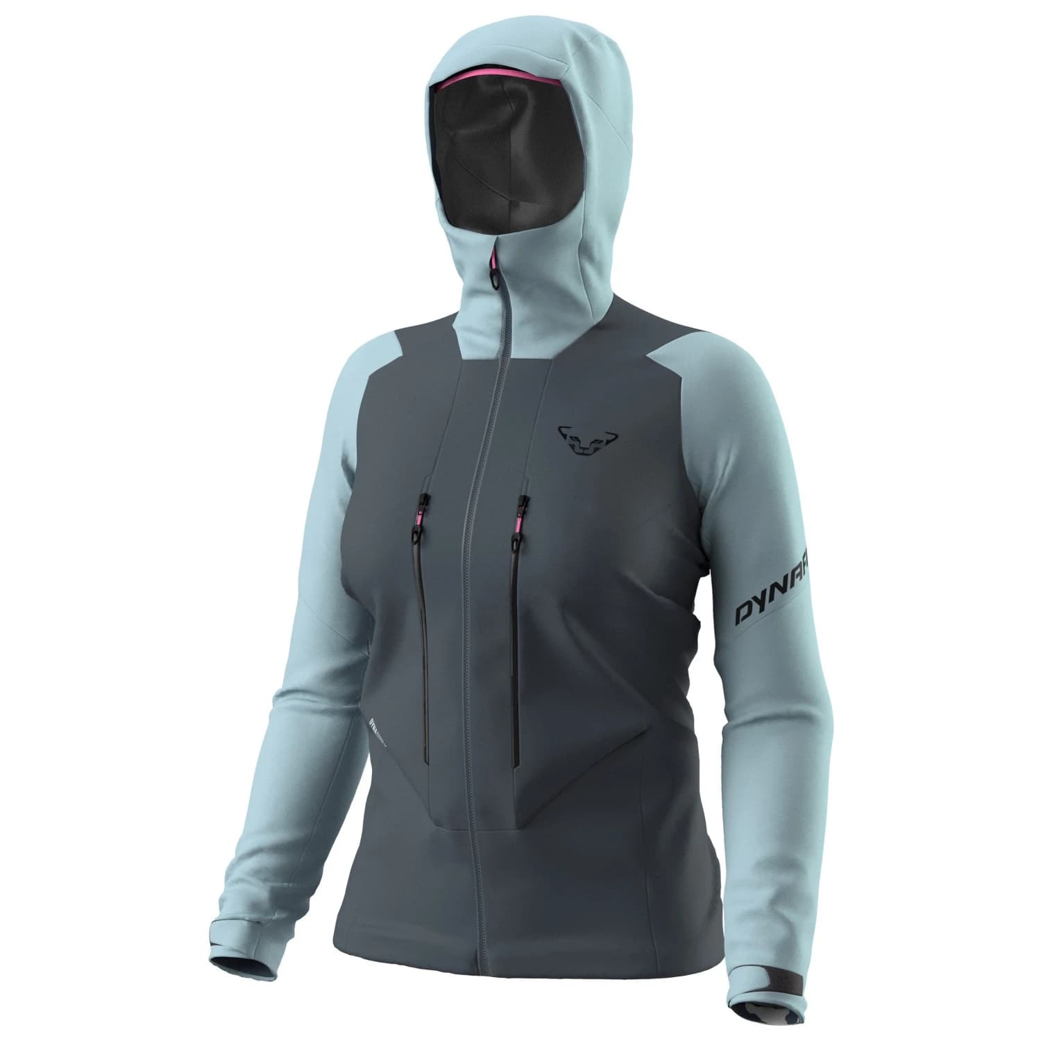 Дамско водоустойчиво яке Dynafit Women's Blacklight 3L Jacket Waterproof jacket - Cloud Blue